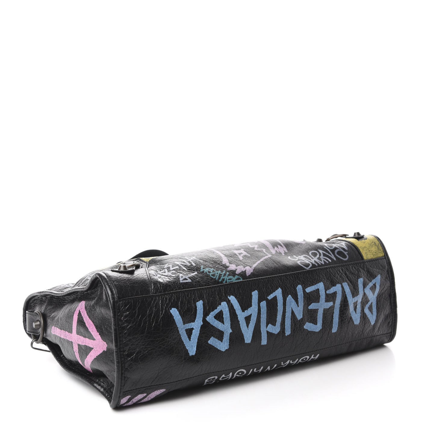 Agneau Graffiti All Over Classic Hardware City Black Multicolor