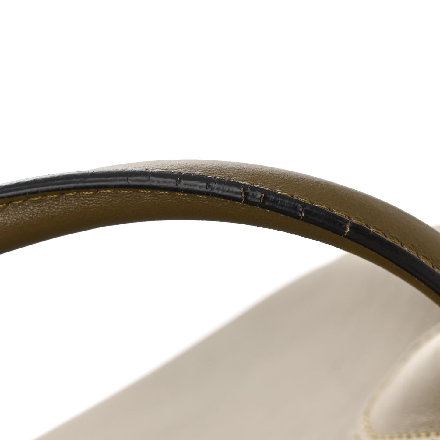 Smooth Calfskin Small Soft Antigona Dark Khaki