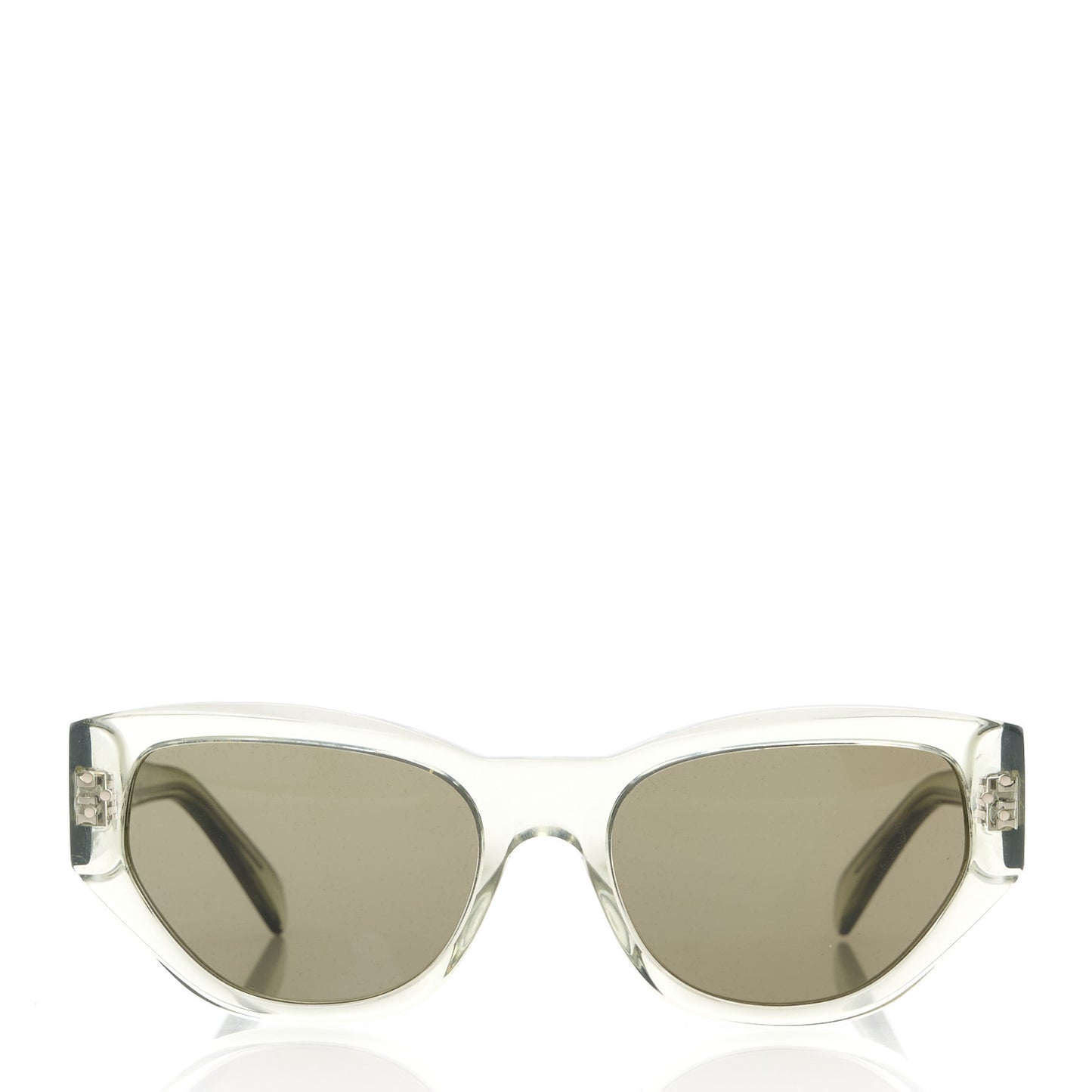 Acetate Polarized Square Sunglasses CL40219I Green