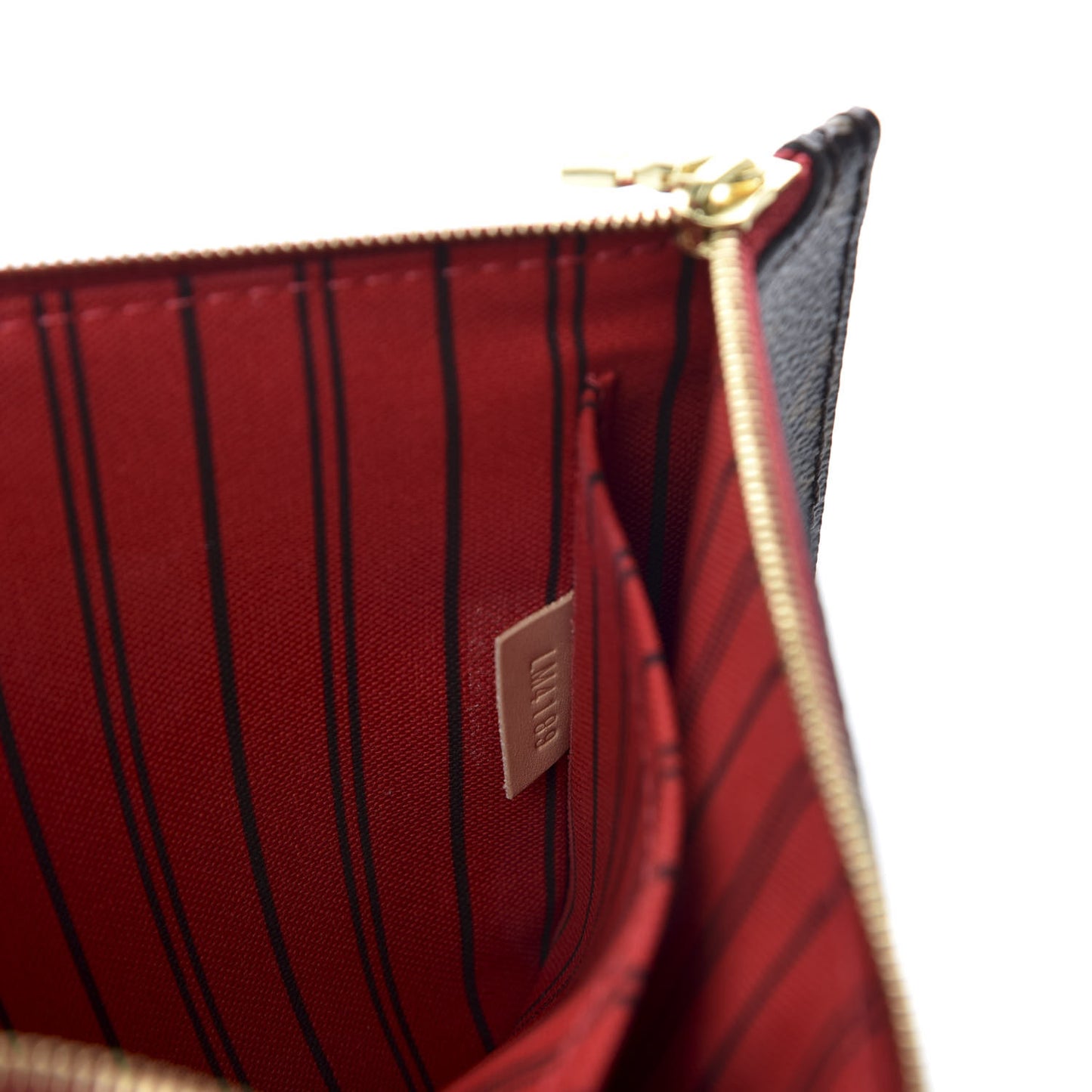 Monogram Neverfull MM GM Pochette Cherry