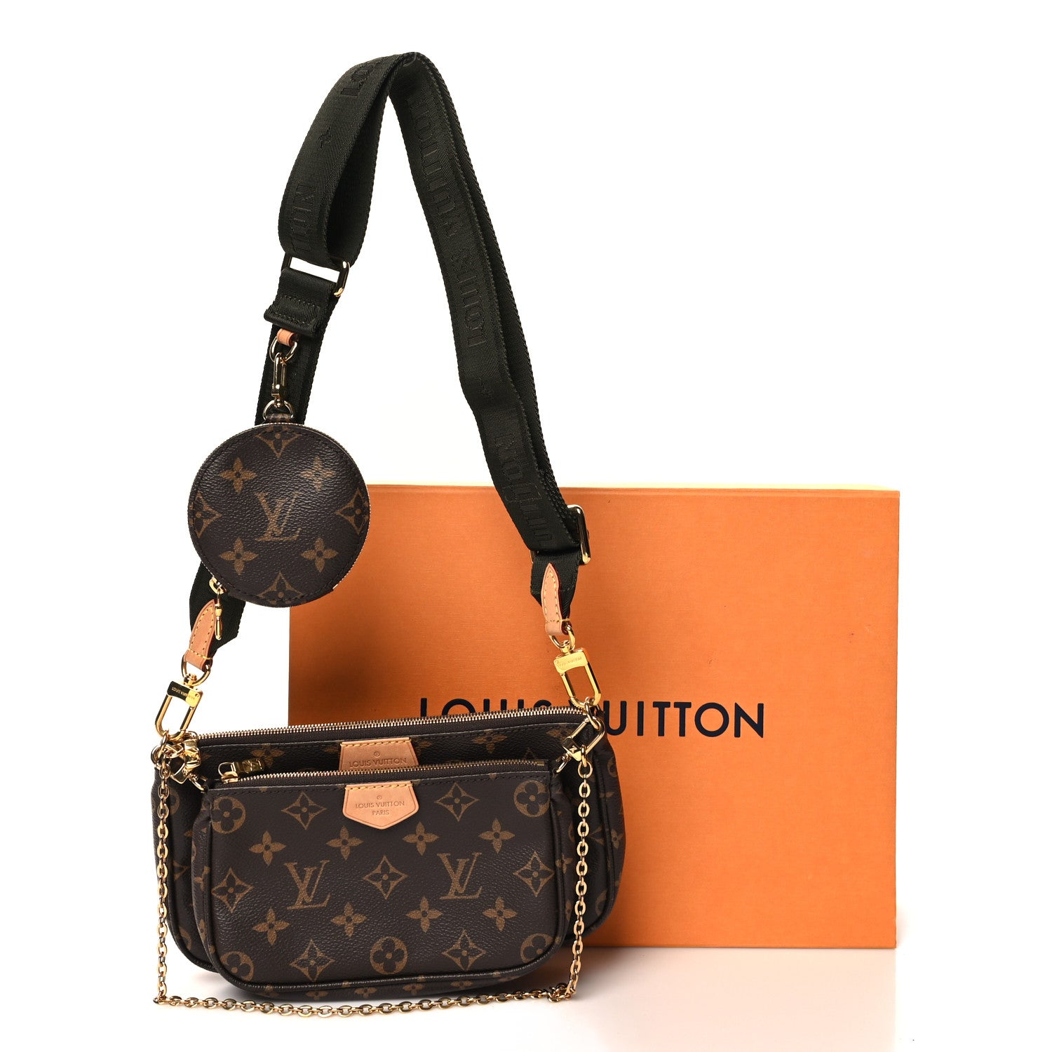 Louis Vuitton Monogram Multi Pochette Accessories Kaki 12 of 12