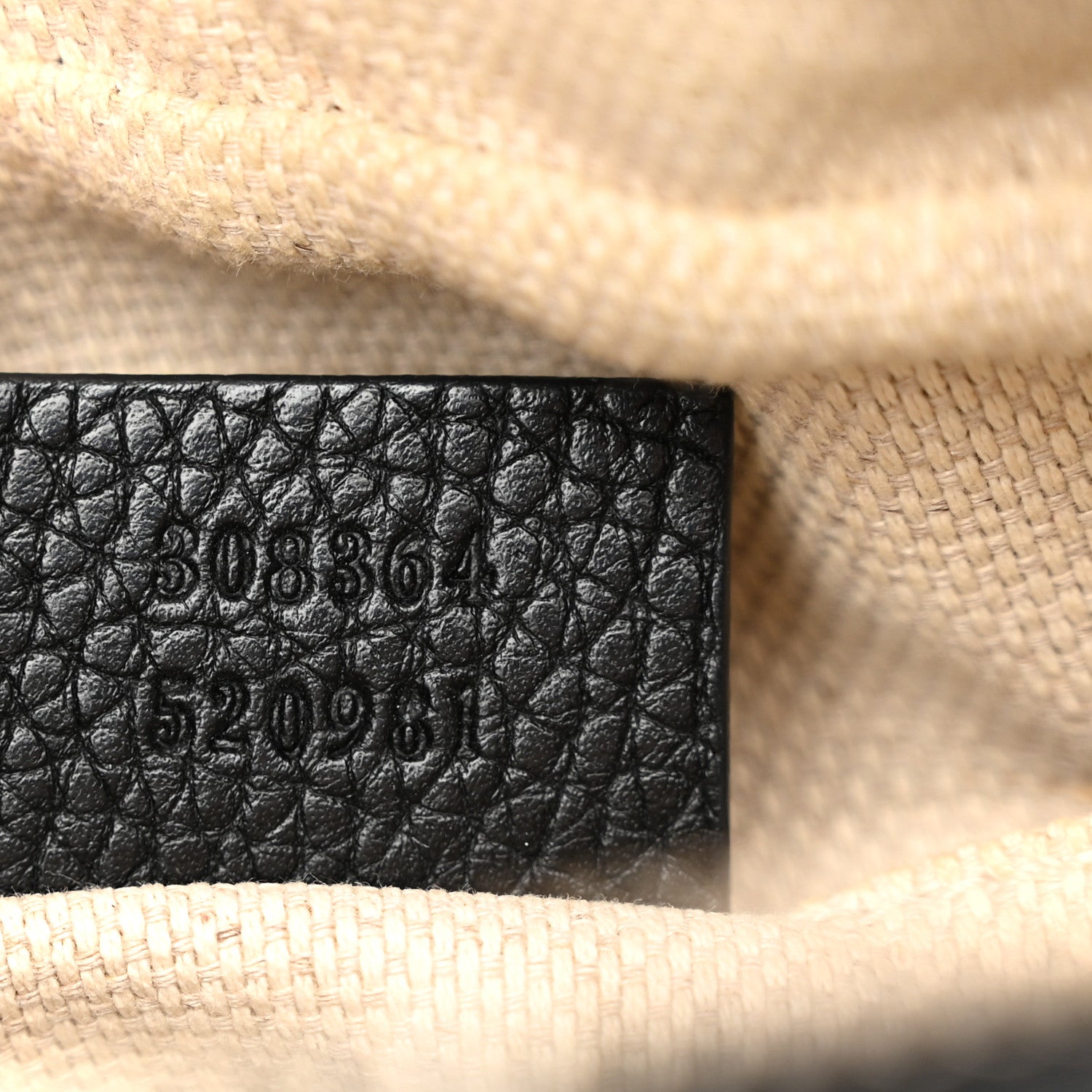 Gucci Pebbled Calfskin Small Soho Disco Bag Black 10 of 12