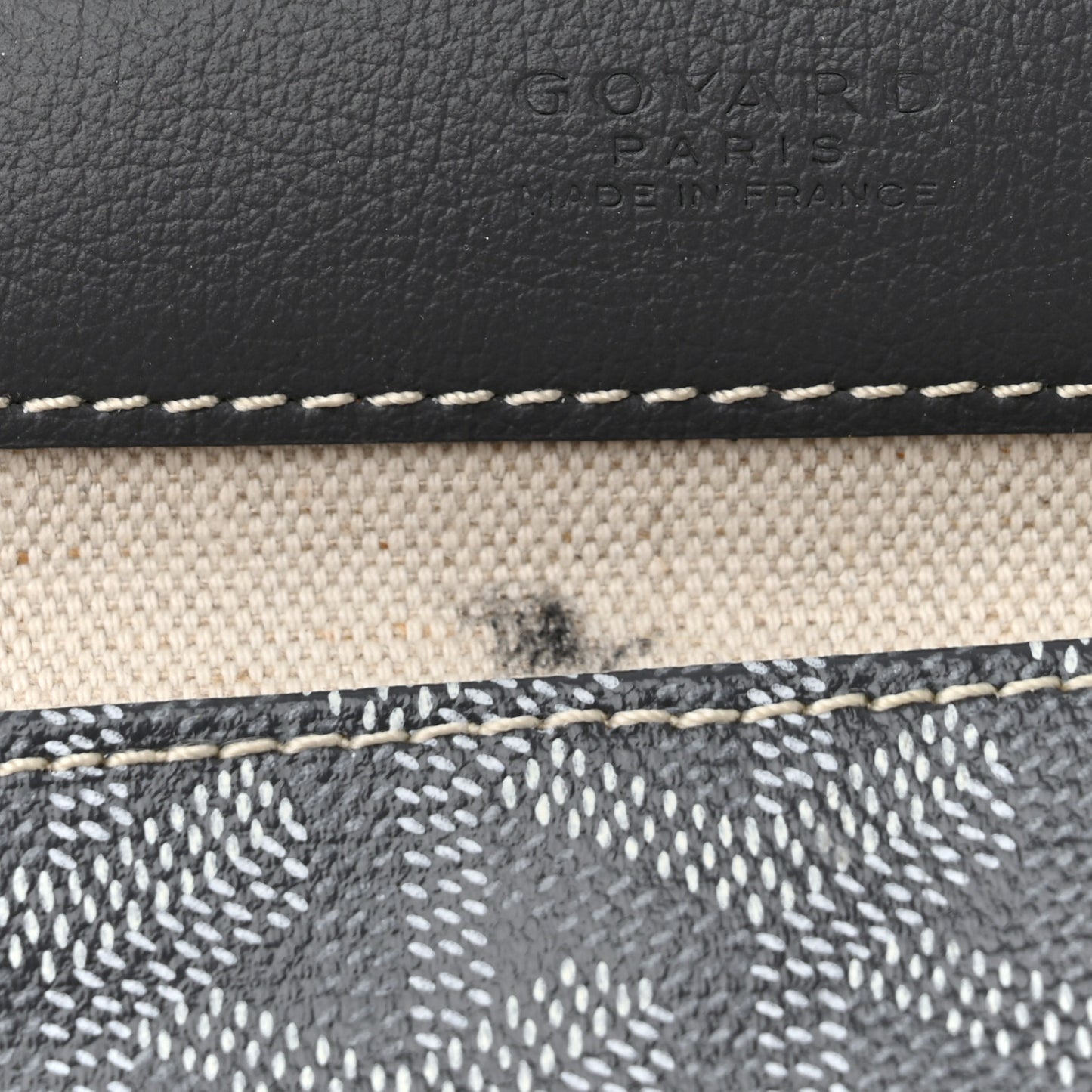 Goyardine Saint Louis PM Grey