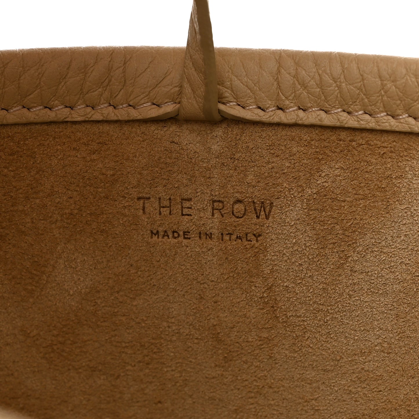 Grained Calfskin Small N/S Park Tote Boulder