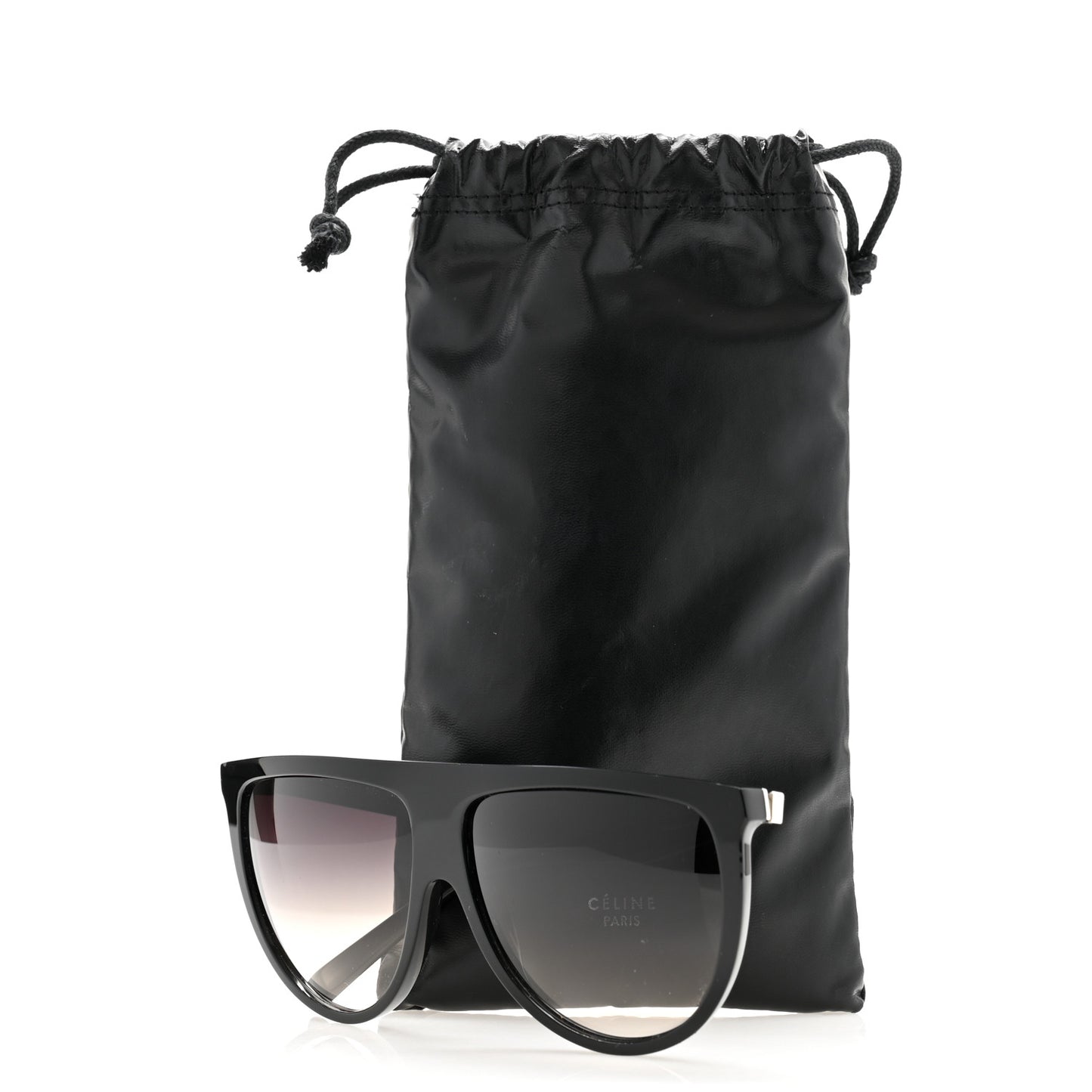 Acetate Thin Shadow Sunglasses CL41435/S Black