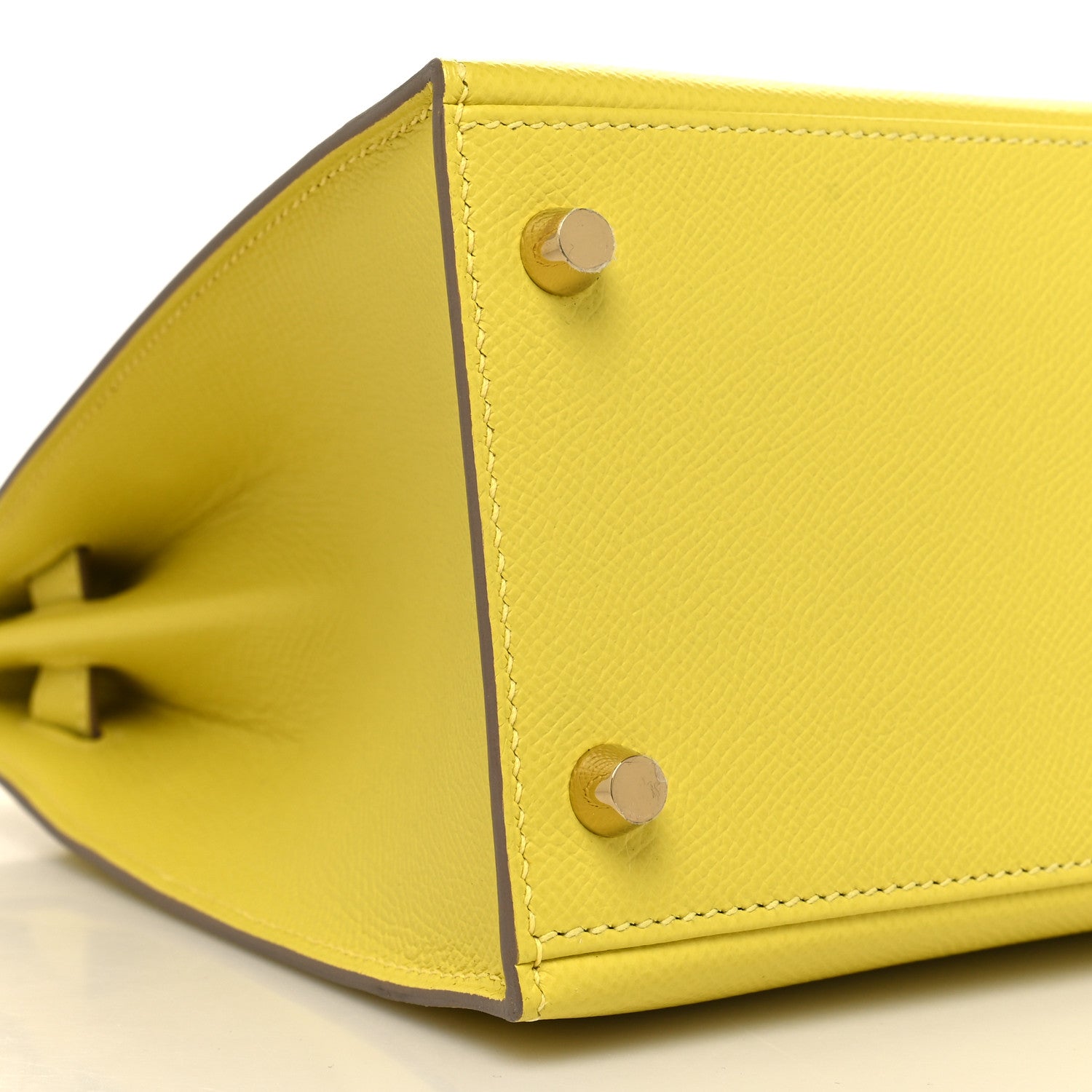Hermes Epsom Kelly Sellier 28 Lime 10 of 12