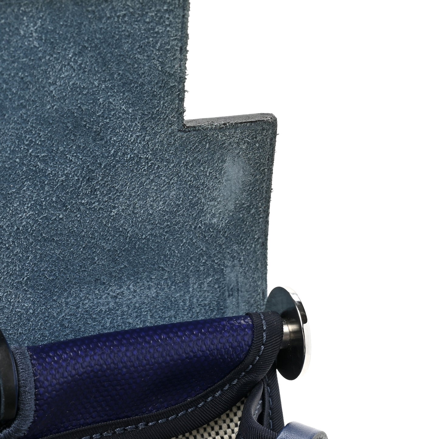 Toile H Berline Vache Hunter Herbag Zip PM 31 Bleu Encre Bleu Saphir