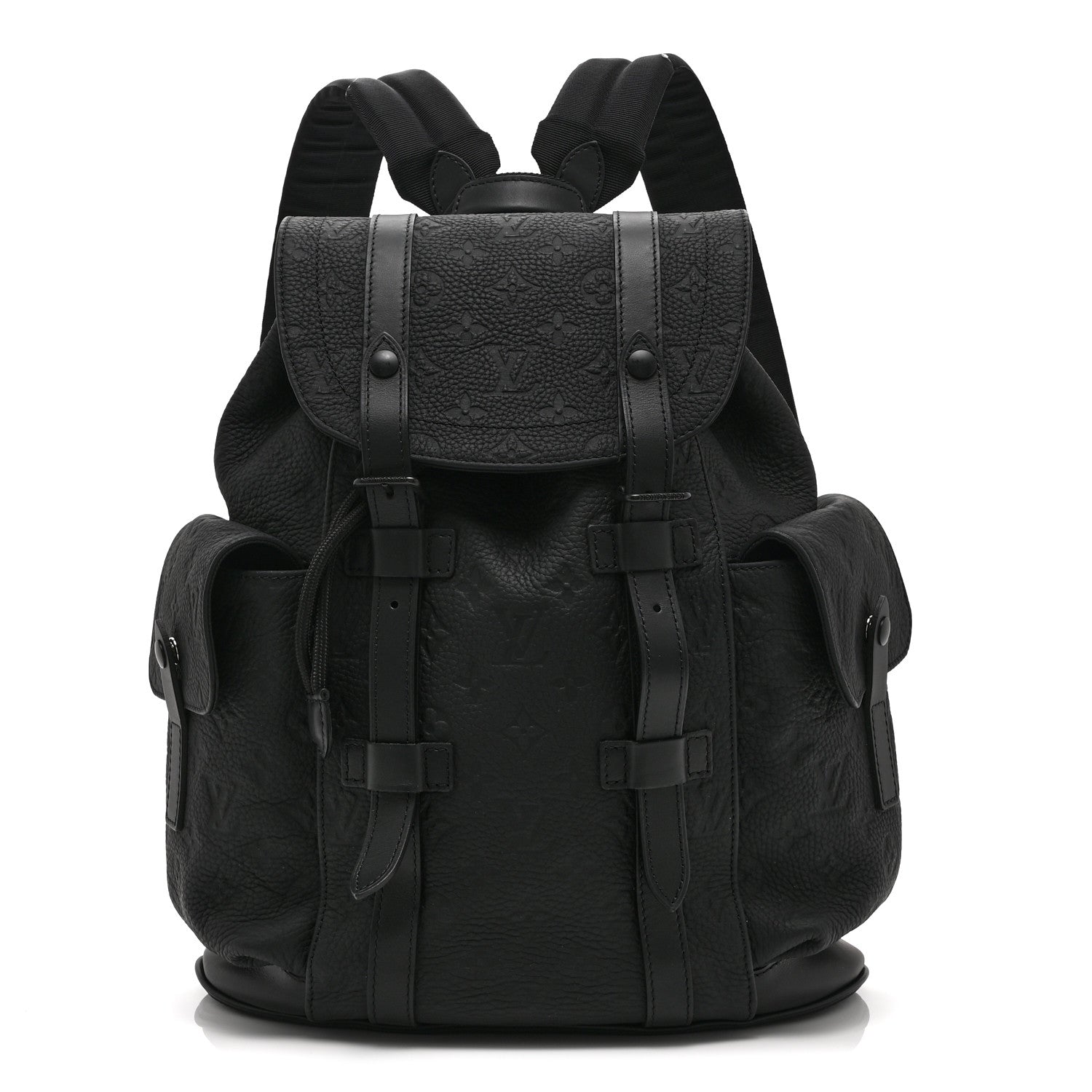 Louis Vuitton Taurillon Monogram Christopher PM Backpack Black 1859644 –  FASHIONPHILE