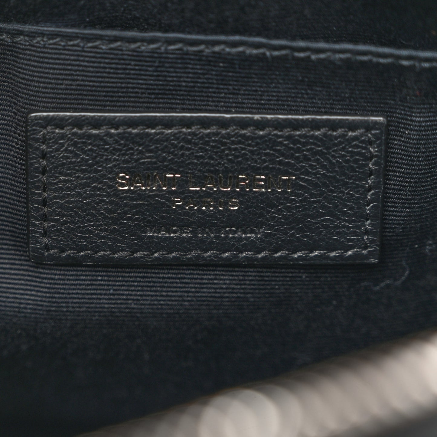 Calfskin Matelasse Monogram Lou Camera Bag Black