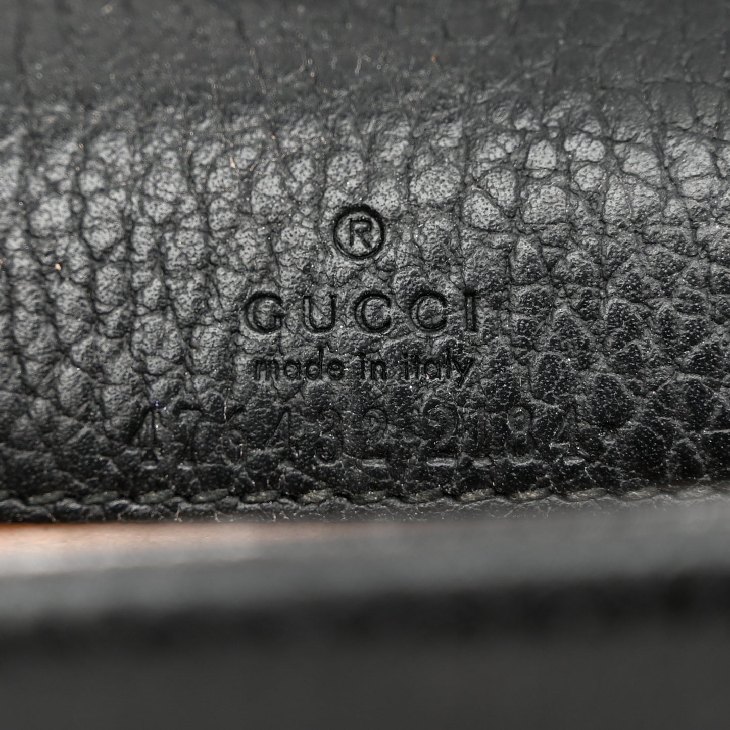 Calfskin Super Mini Dionysus Shoulder Bag Black