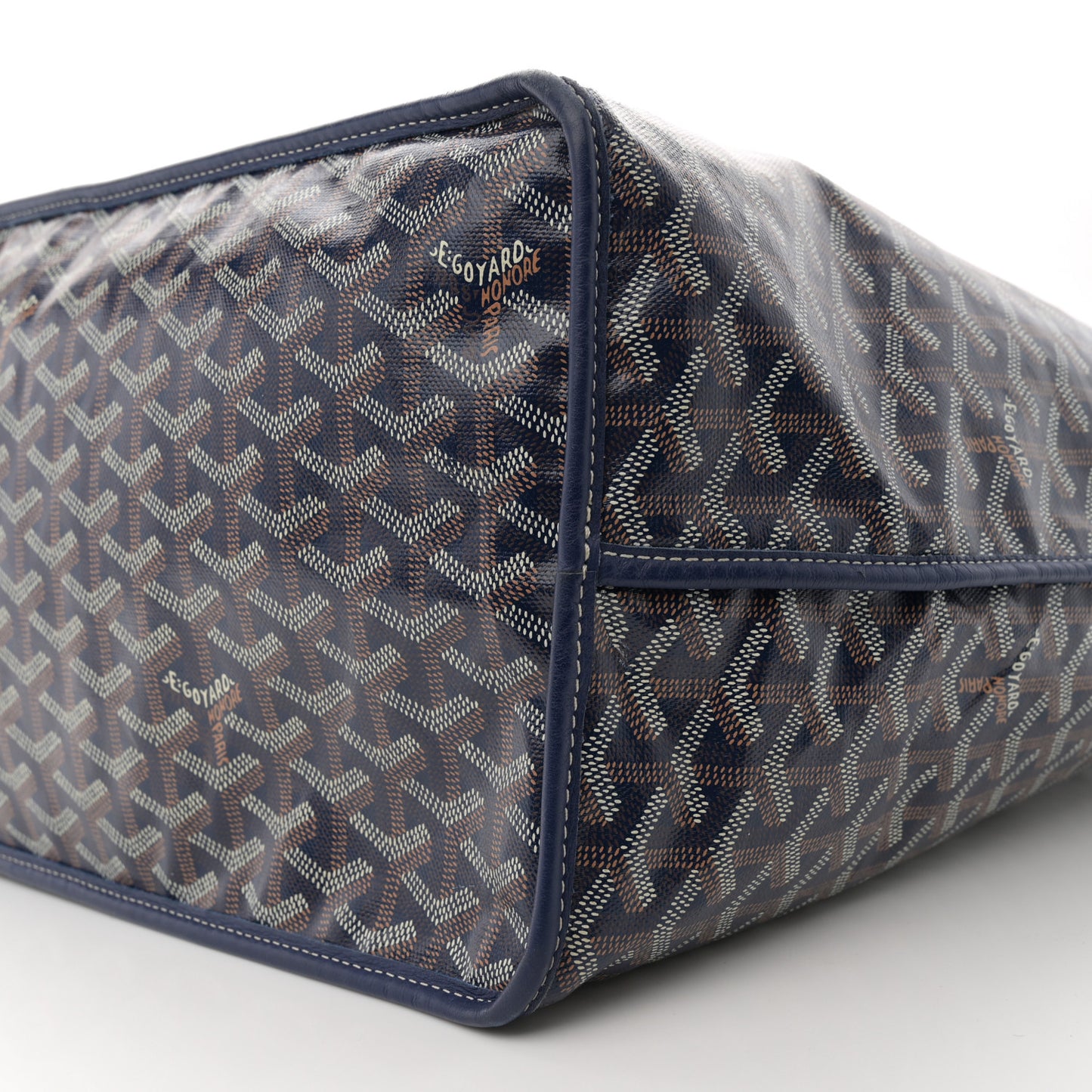 Goyardine Reversible Anjou GM Navy