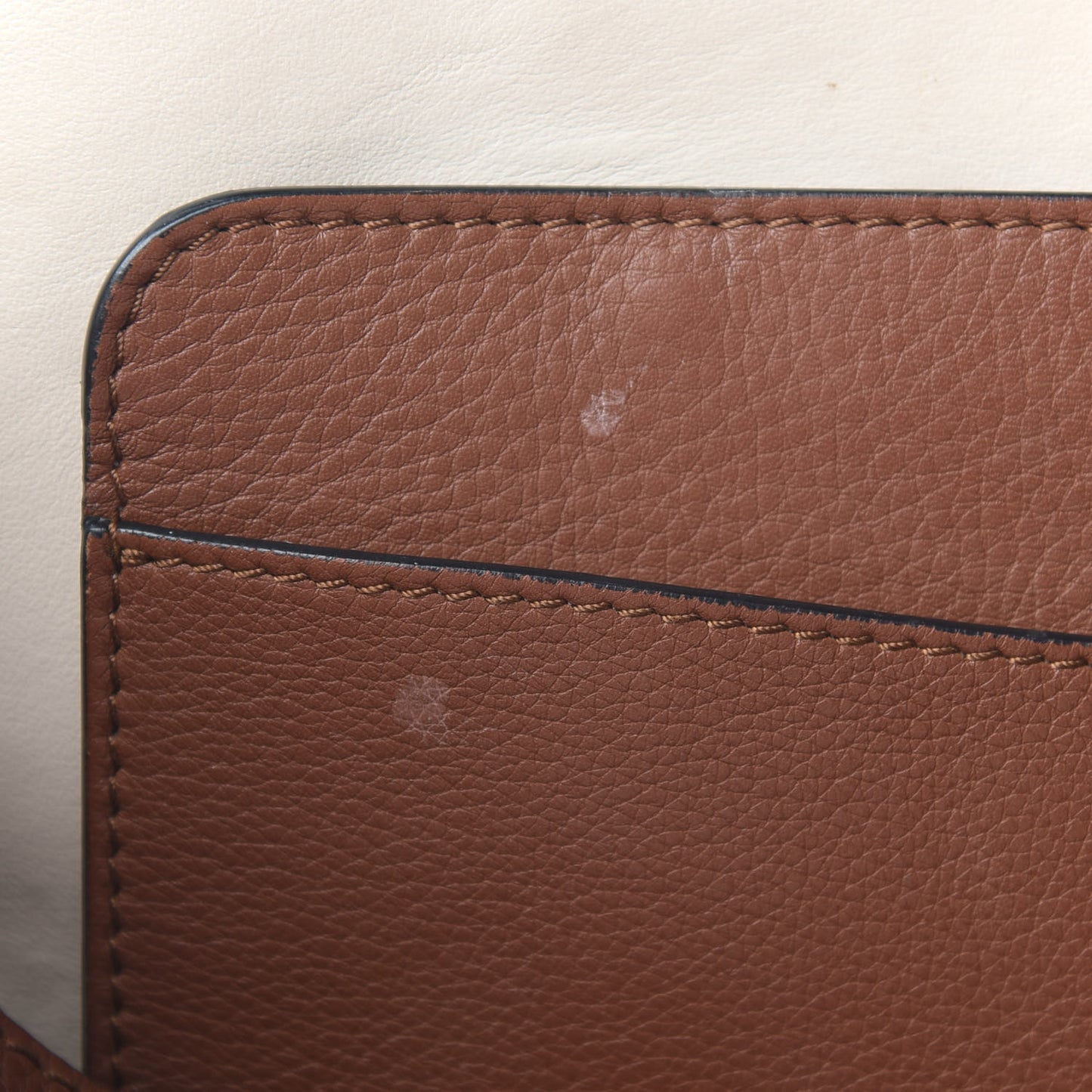 Soft Grain Calfskin Medium Belt Bag Tan