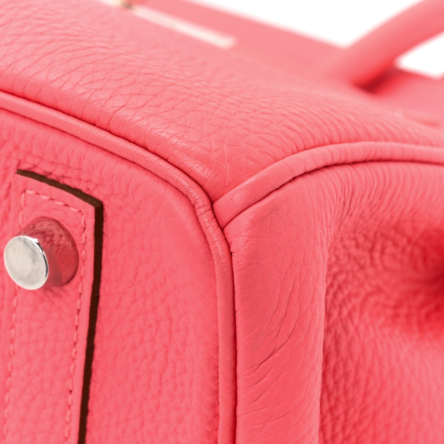 Hermes Togo Birkin 30 Rose Lipstick 13 of 16
