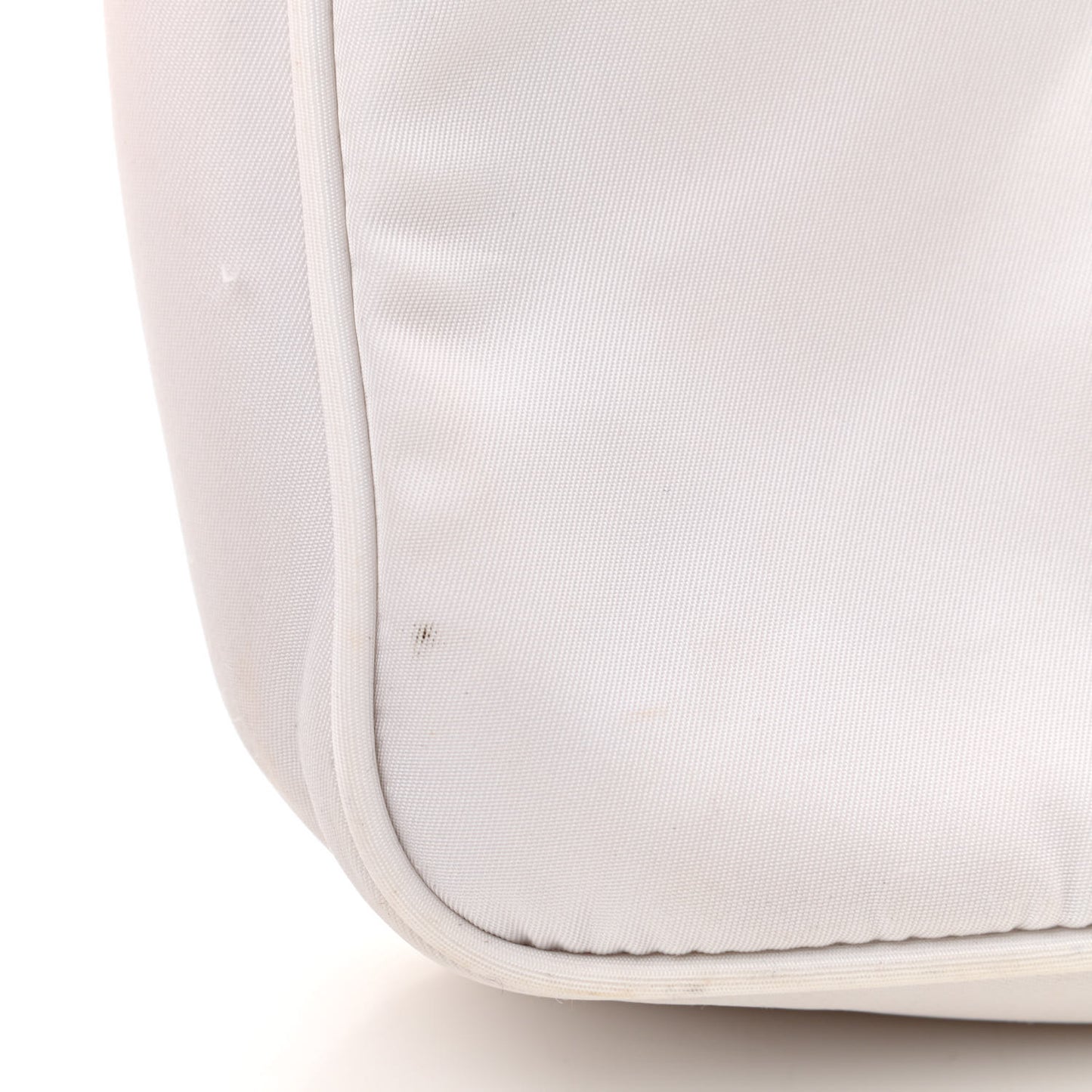 Tessuto Nylon Mini Re-Edition 2000 Bag White