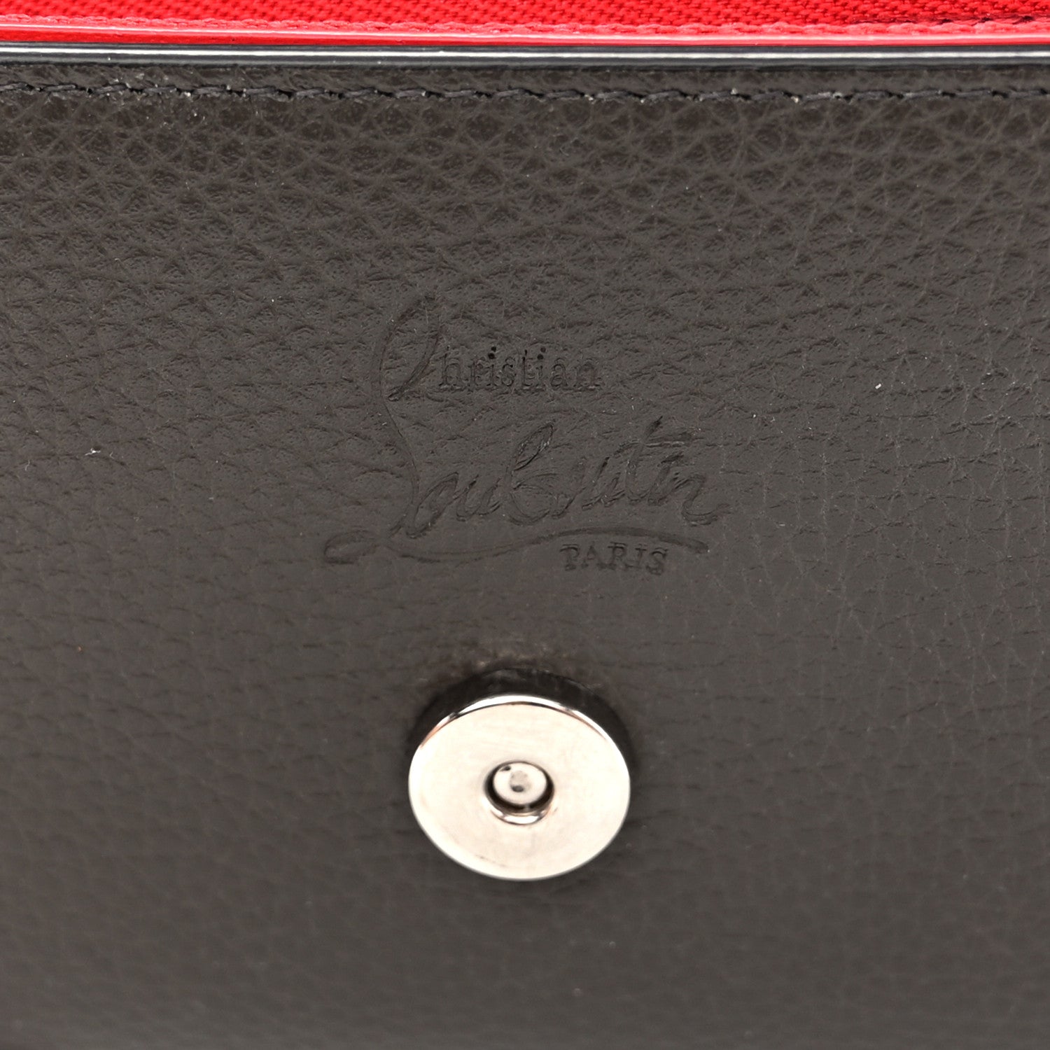 Christian Louboutin Calfskin Spikes Loubinthesky Paloma Clutch Rocket 6 of 9