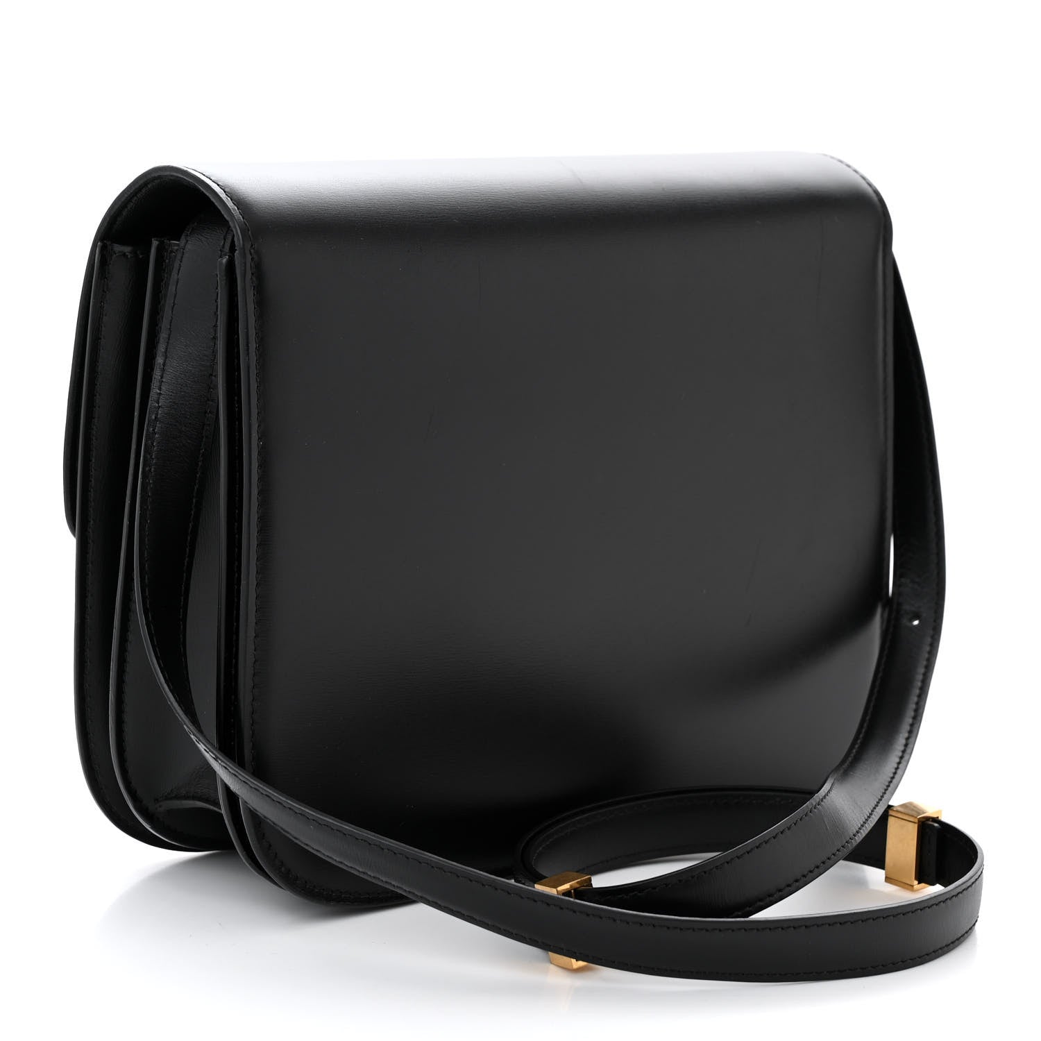 Celine Box Calfskin Medium Classic Box Flap Bag Black 3 of 10