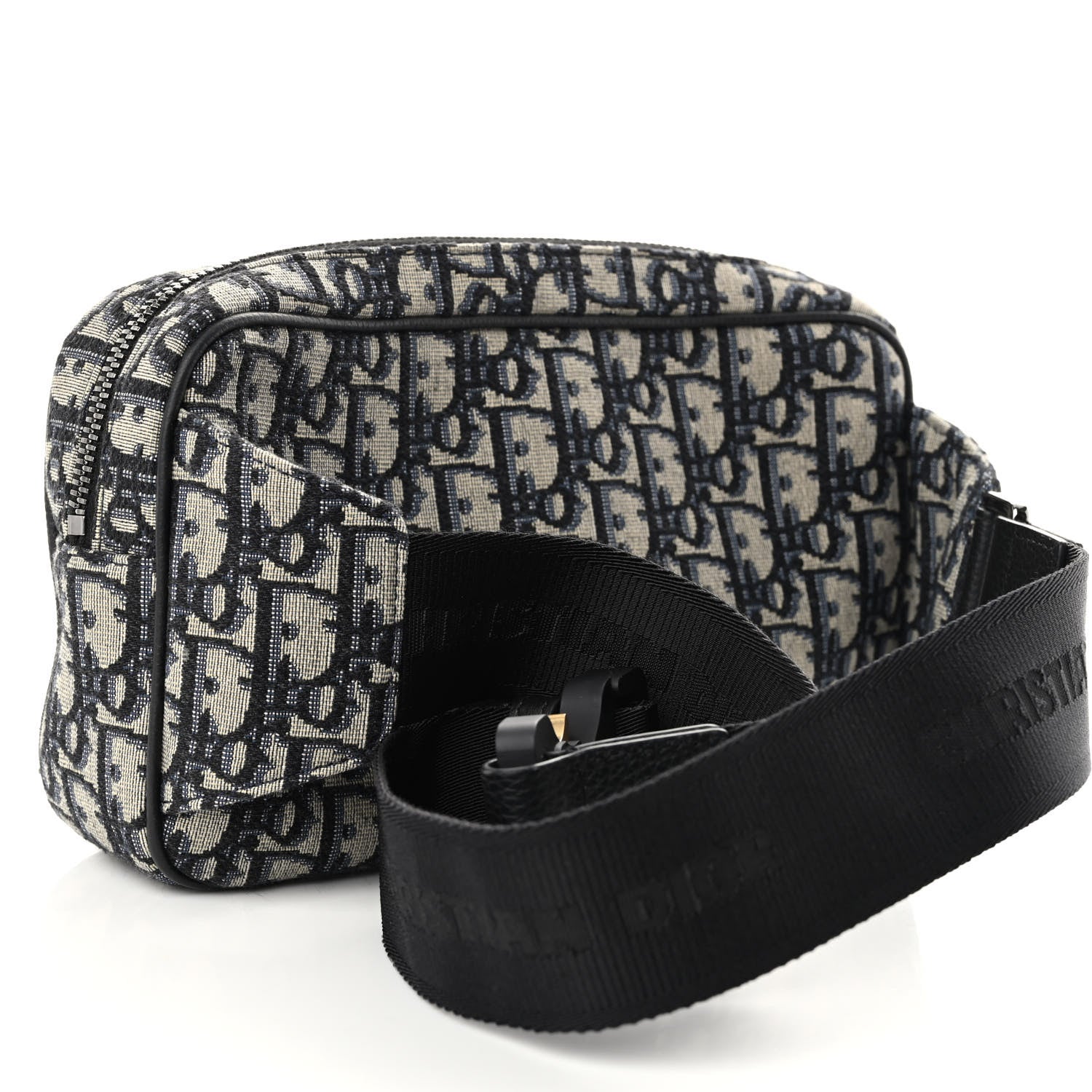Christian Dior Oblique Belt Bag Blue 3 of 10