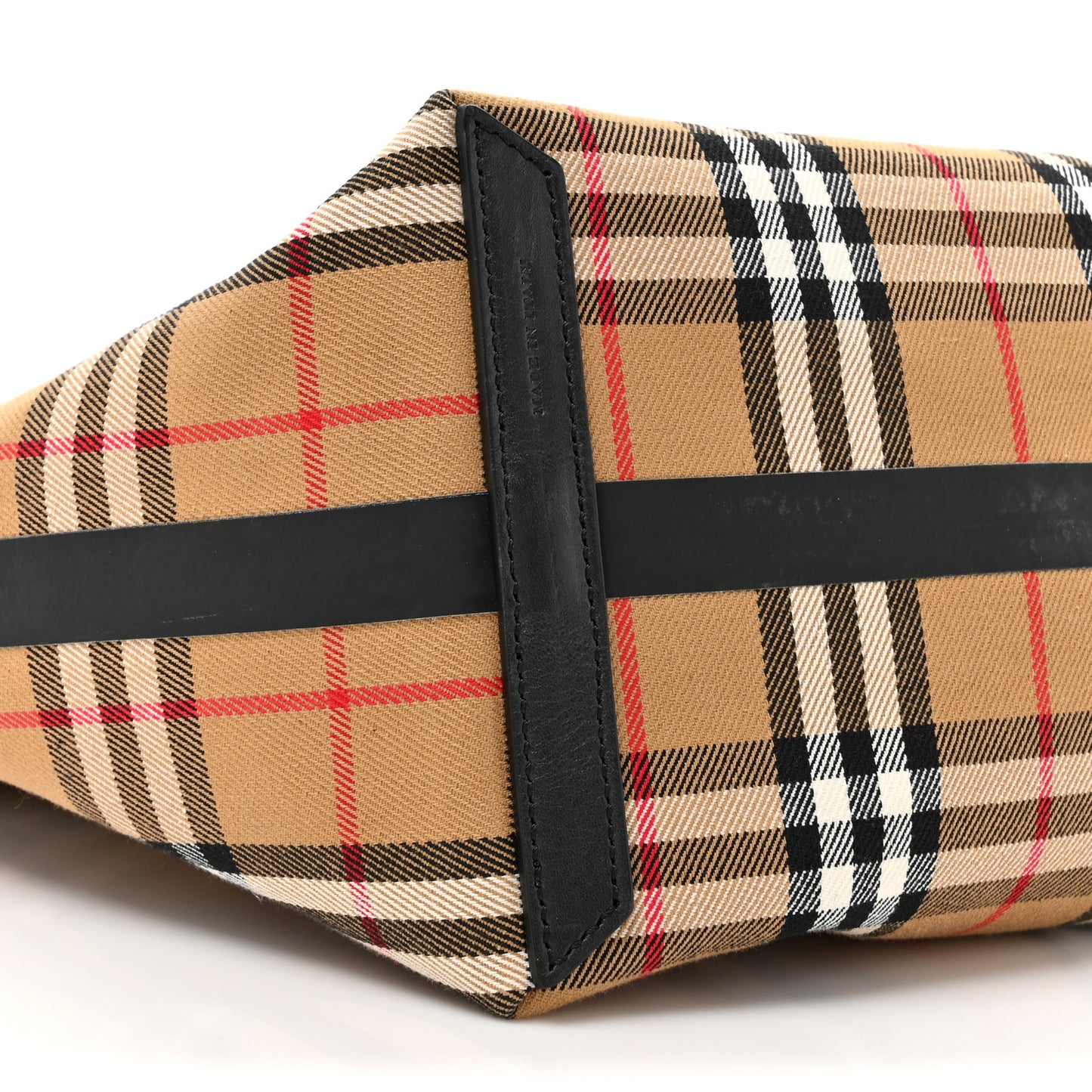 Vintage Check Medium The Giant Reversible Tote Antique Yellow Bright Red