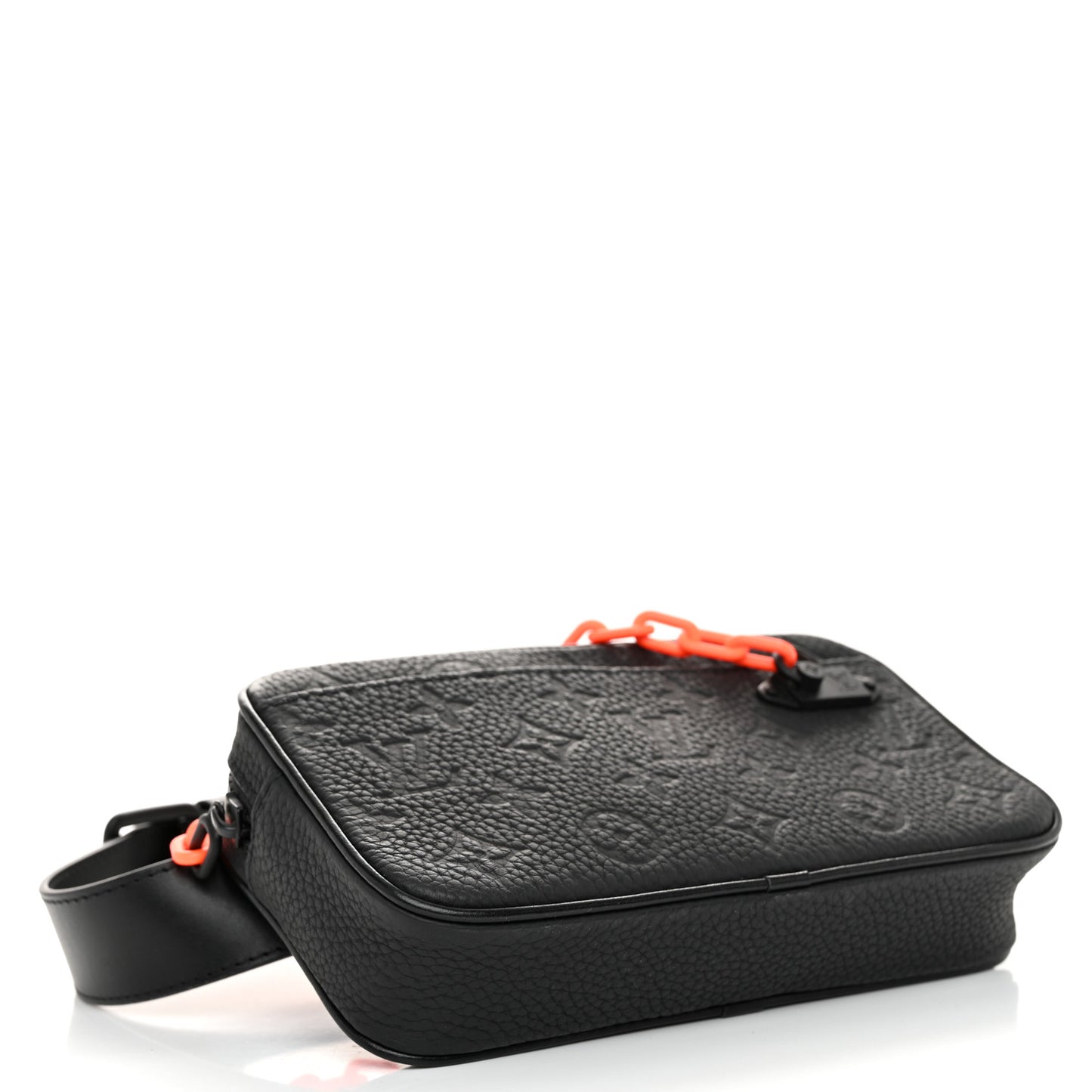 Taurillon Monogram Uniformes Solar Ray Soft Pochette Volga Belt Bag Black