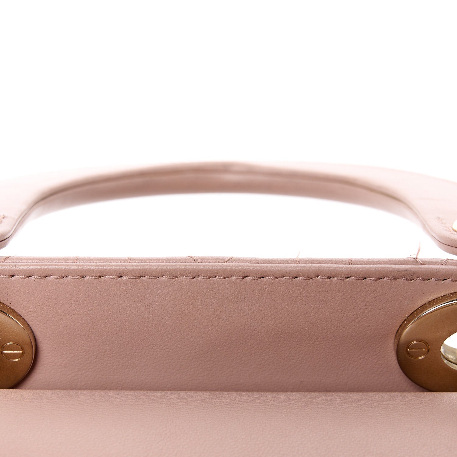 Christian Dior Lambskin Cannage Small My ABCDior Lady Dior Fard 11 of 13