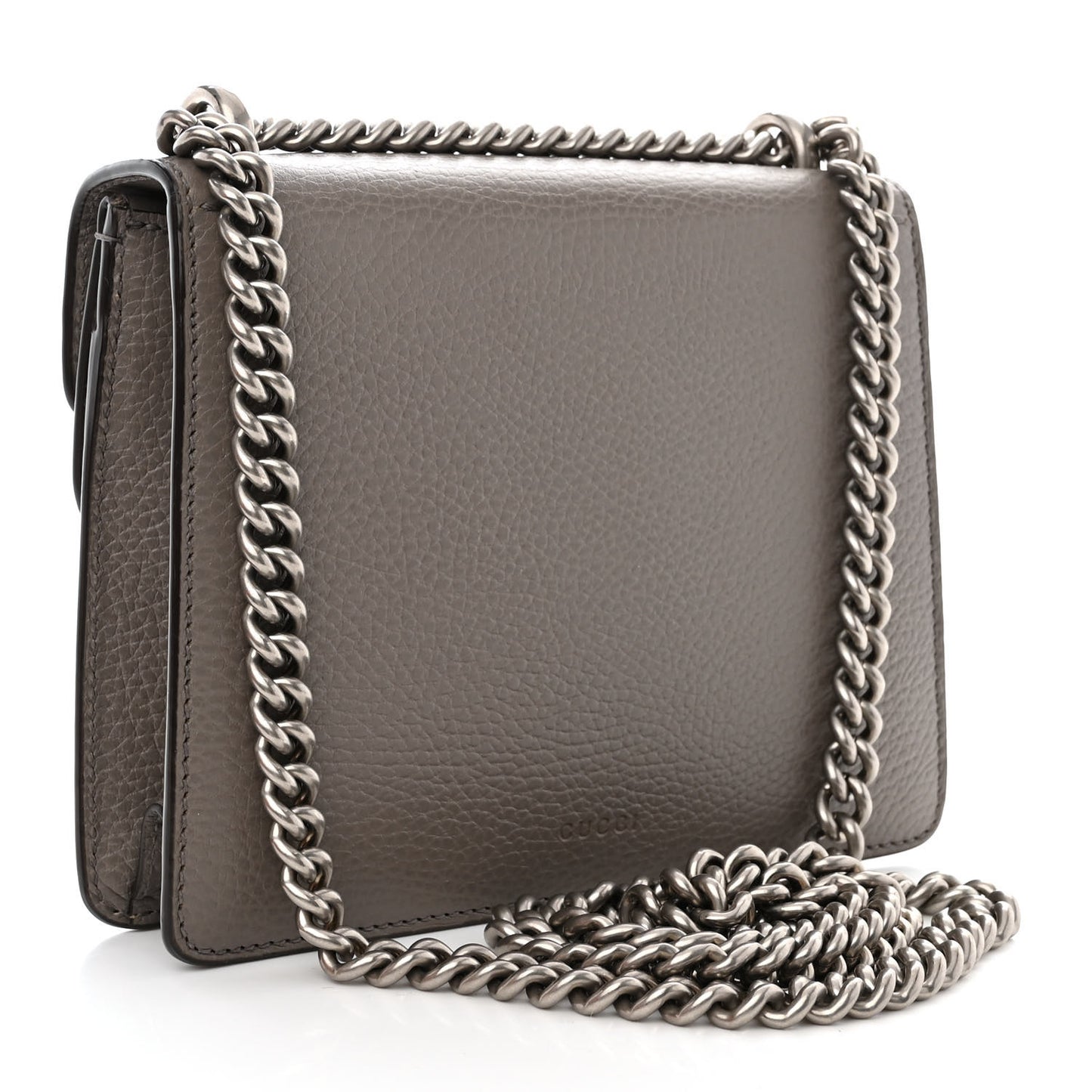 Calfskin Mini Dionysus Shoulder Bag Dusty Grey