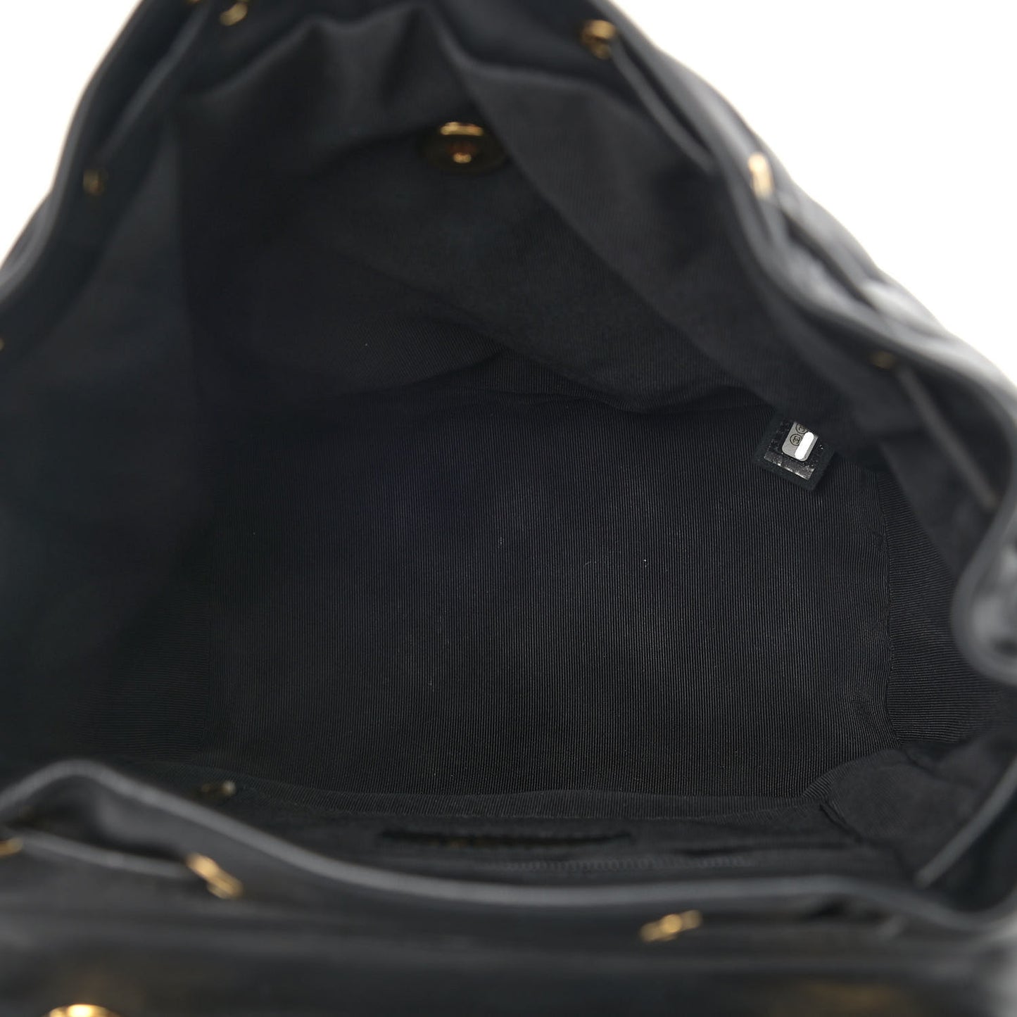 Lambskin Quilted Small Urban Spirit Backpack Black