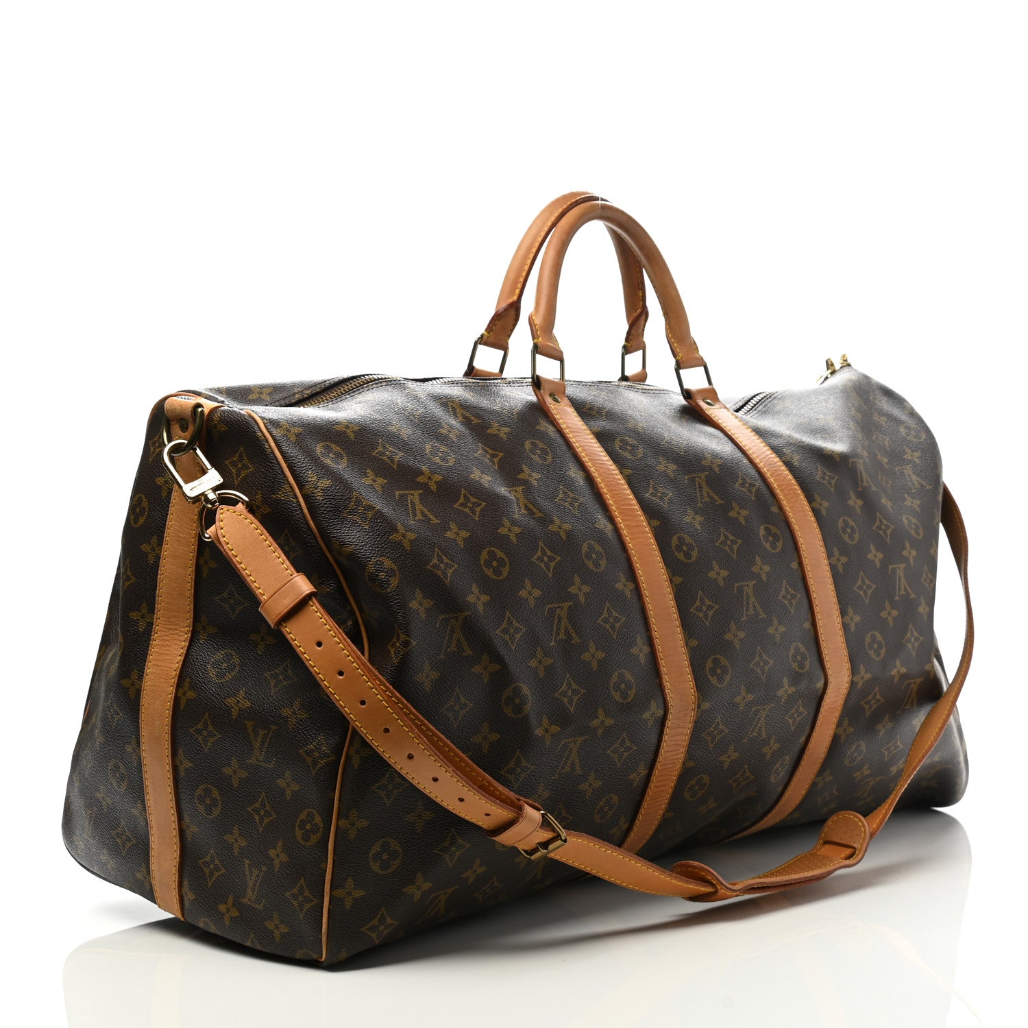 Louis Vuitton Monogram Keepall Bandouliere 60 3 of 19