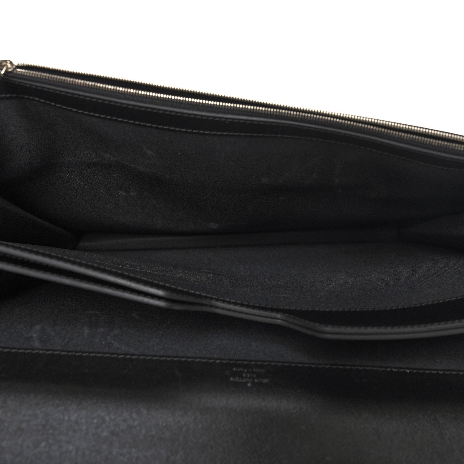 Louis Vuitton Epi Robusto 2 Compartment Briefcase Black 5 of 12