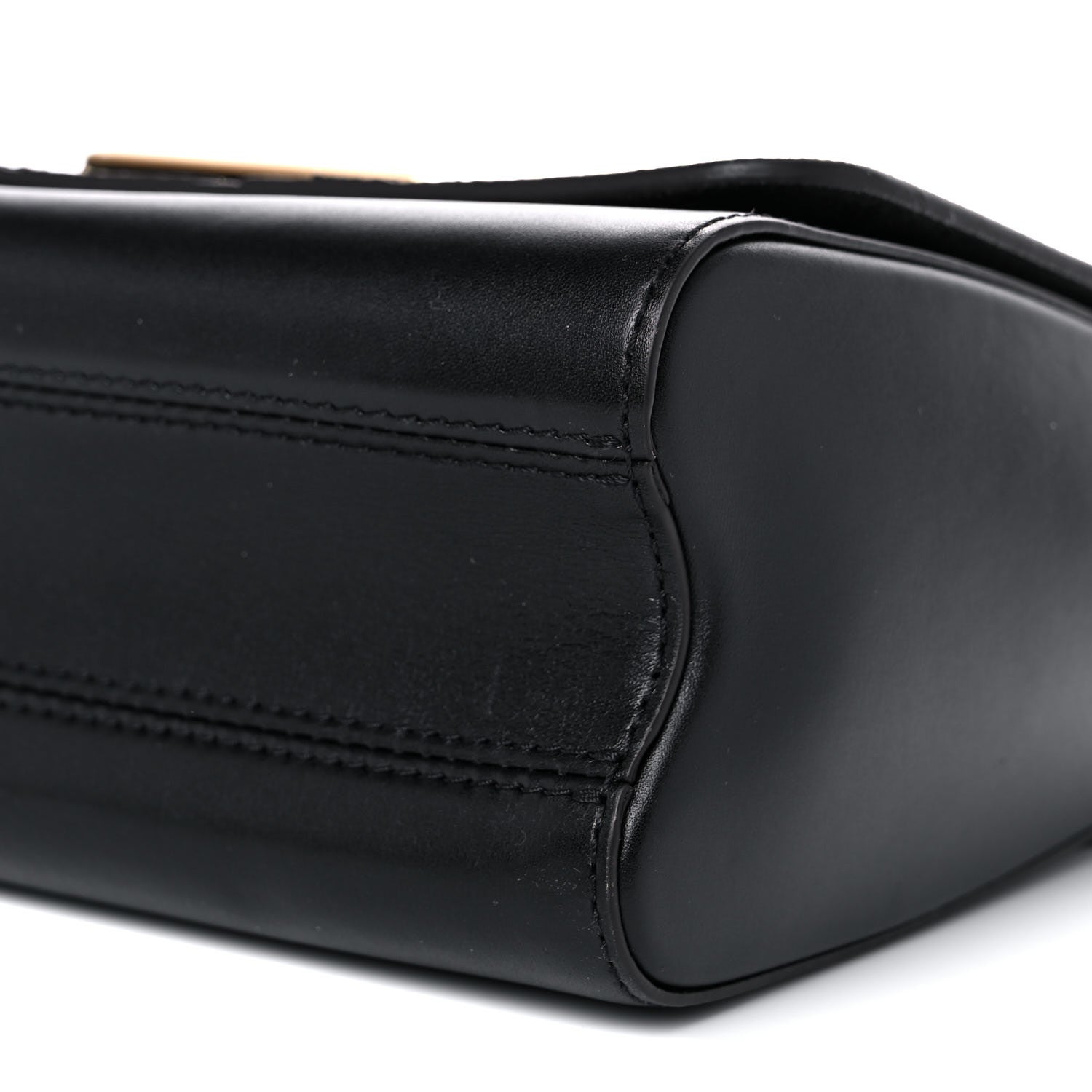 Louis Vuitton Veau Satin Monogram Twist Shoulder Bag MM Black 9 of 9