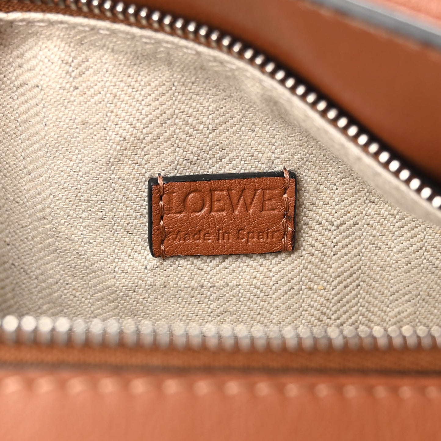 Calfskin Mini Puzzle Bag Tan