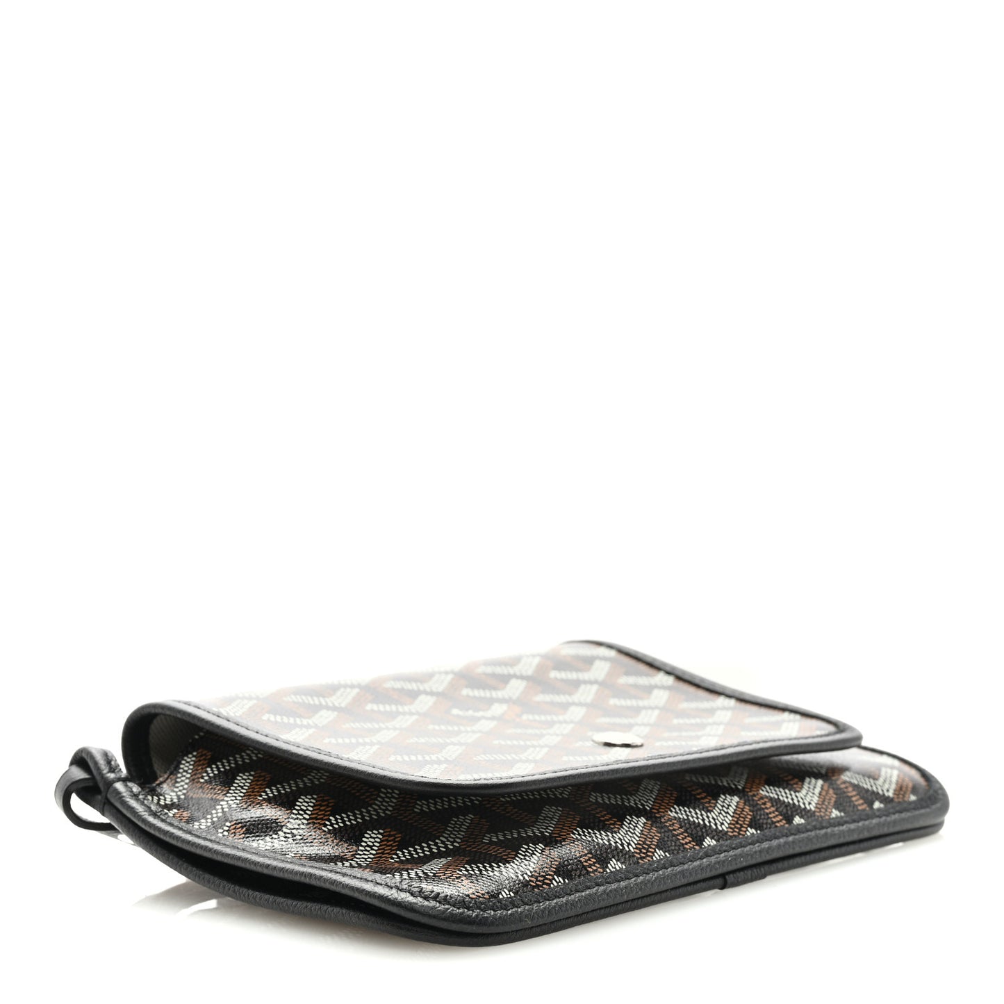 Goyardine Plumet Wallet Clutch Black