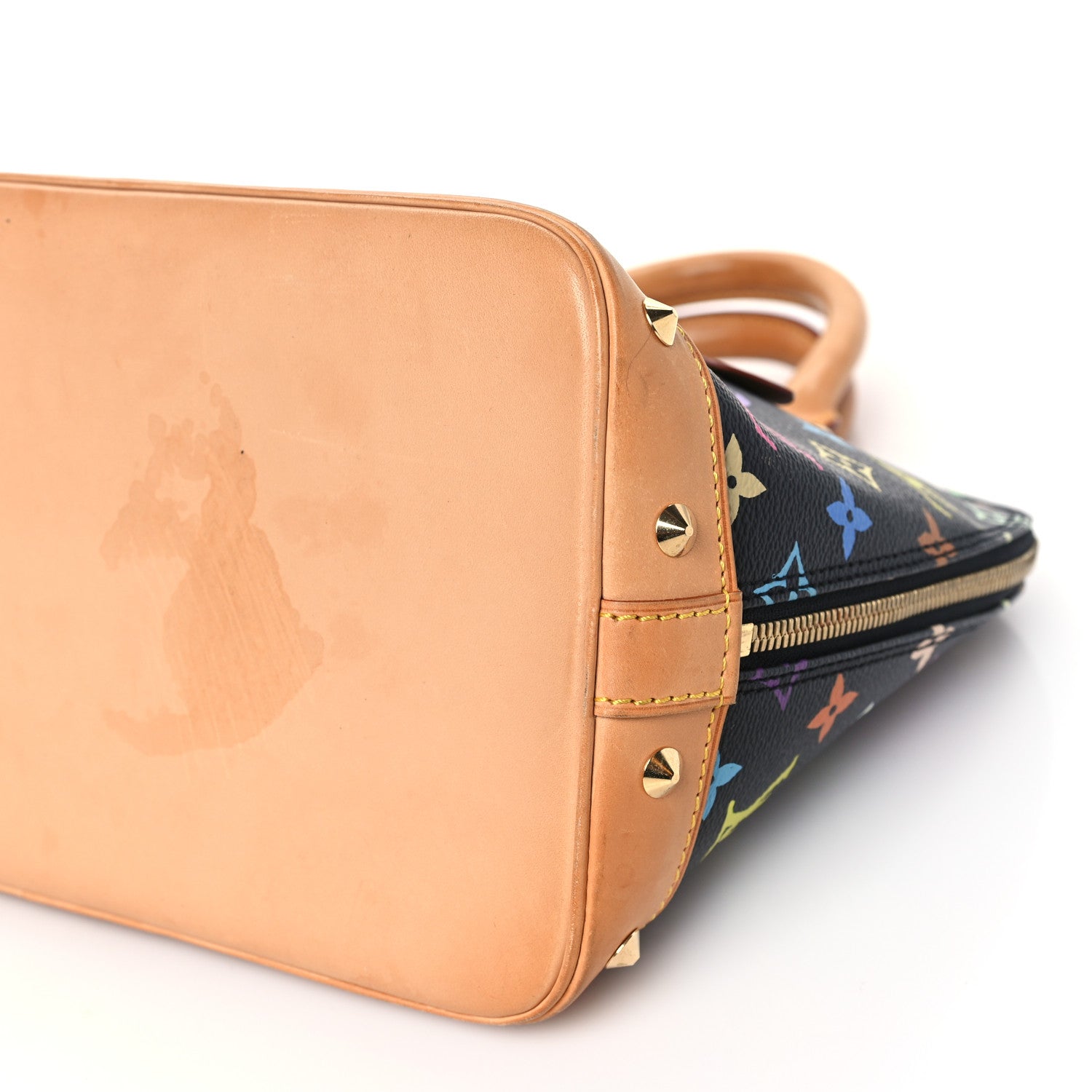 Louis Vuitton Monogram Multicolor Alma PM Black 7 of 11