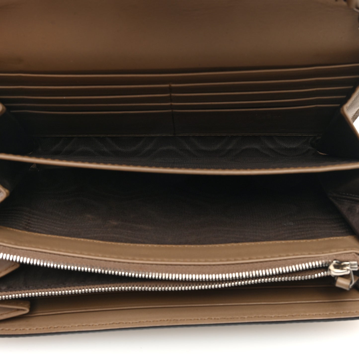 GG Supreme Monogram Mini Dionysus Chain Wallet Beige Taupe