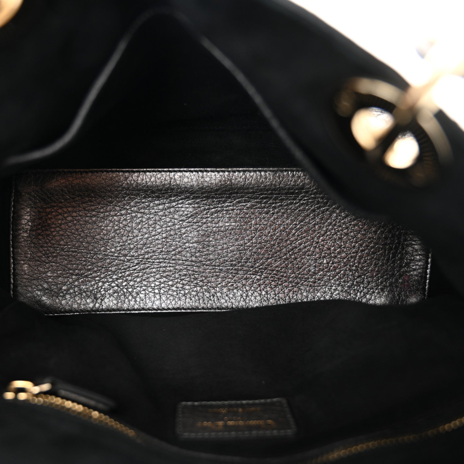 Christian Dior Metallic Grained Calfskin Cannage Medium Supple Lady Dior Steel 5 of 10