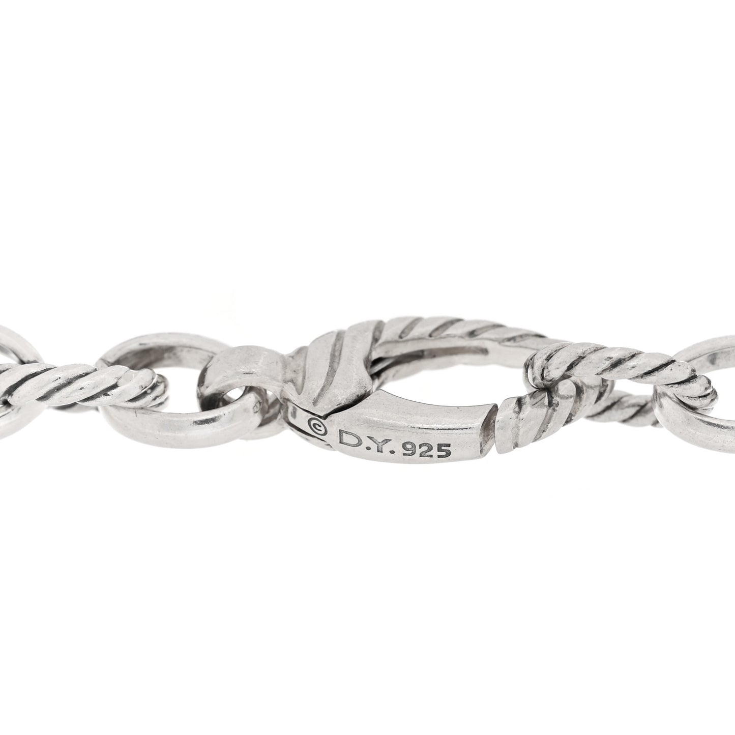 Sterling Silver Diamond 20mm Starburst Charm Bracelet