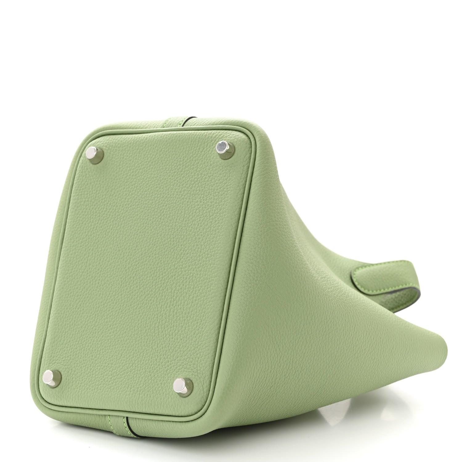 Hermes Taurillon Clemence Picotin Lock 18 PM Vert Criquet 10 of 10