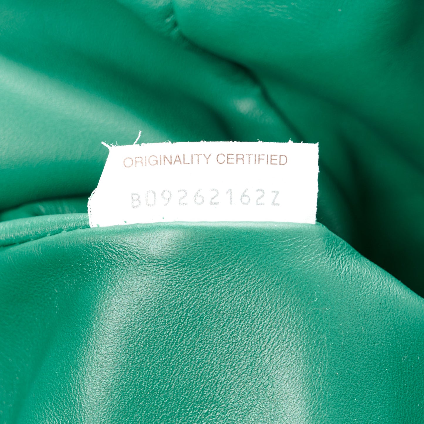Smooth Butter Calf The Pouch Oversized Clutch Racing Green