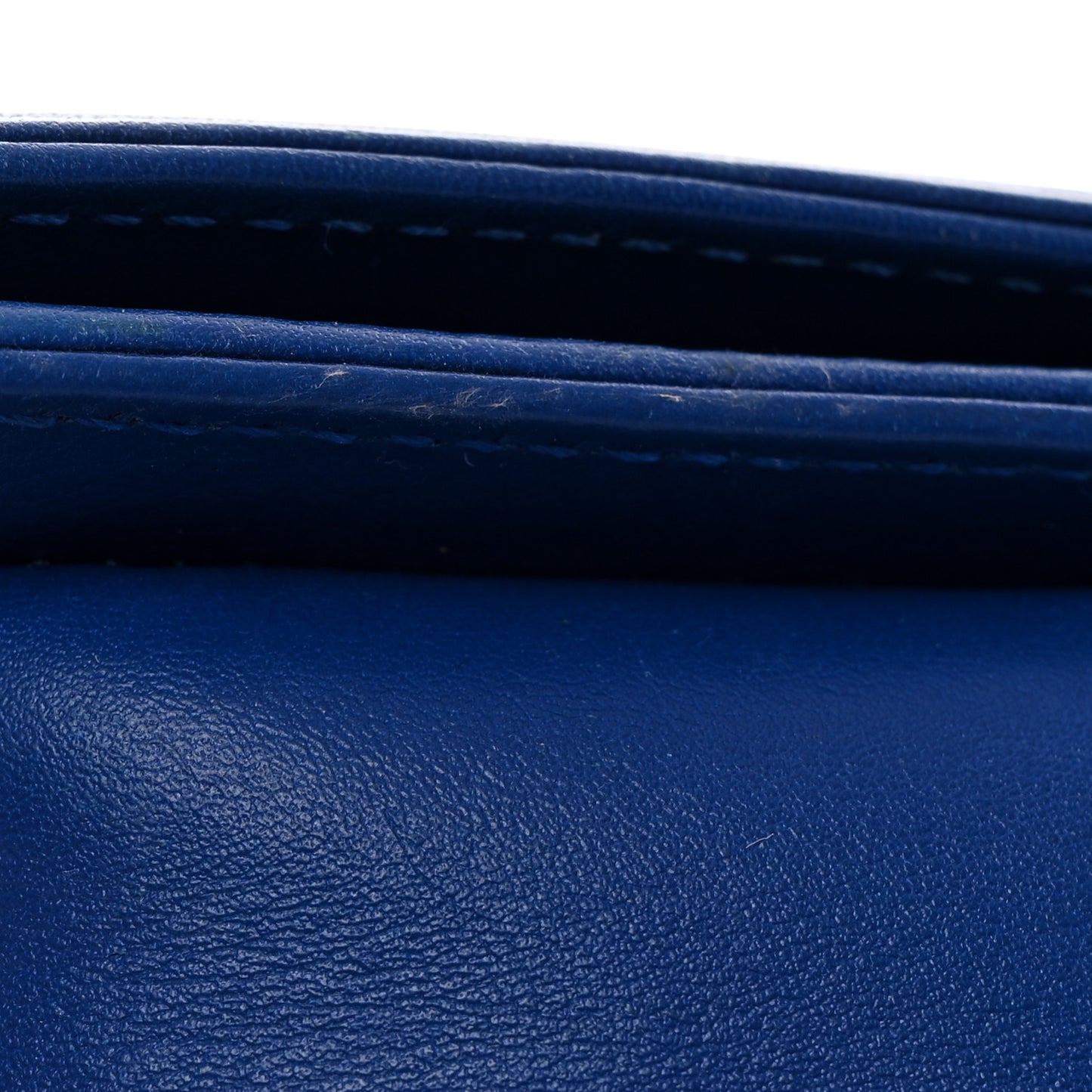 Galuchat Stingray Small Boy Flap Blue