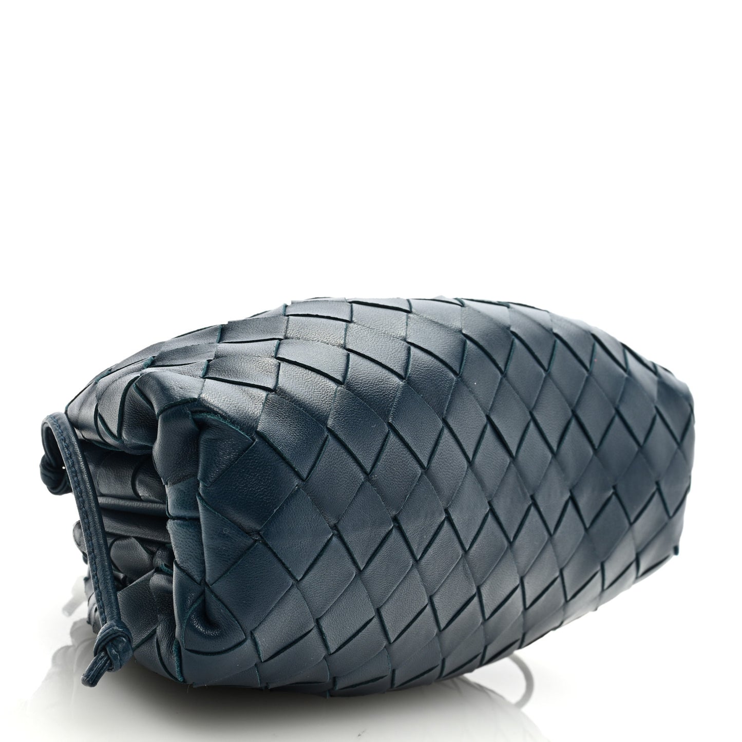 Nappa Intrecciato The Mini Pouch Deep Blue