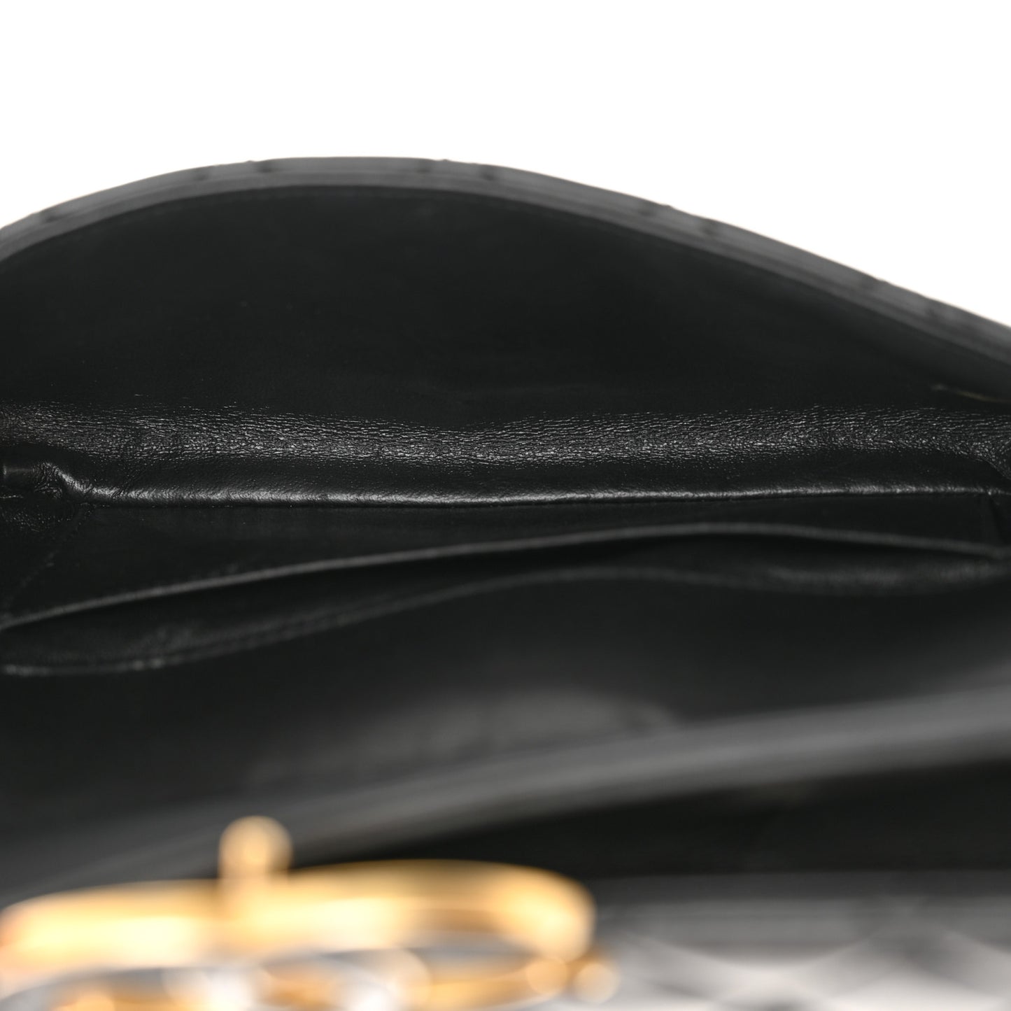 Lambskin Quilted Small CC Chic Flap Black