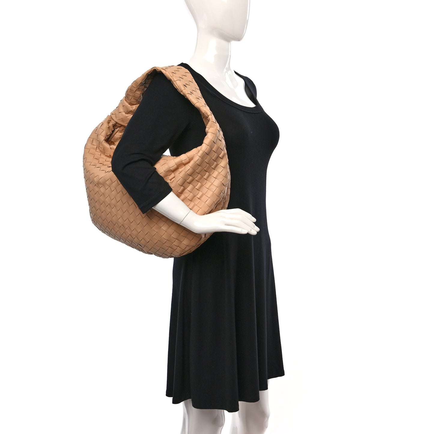 Nappa Intrecciato Medium Jodie Almond