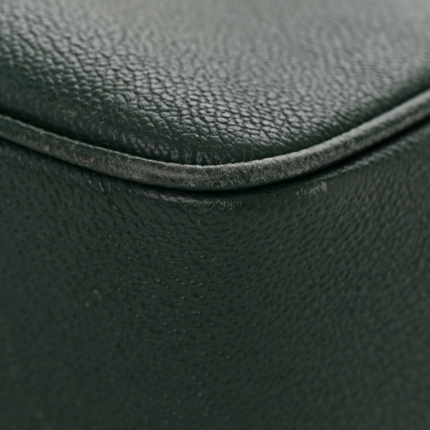 Burberry Soft Grain Calfskin Small Buckle Zip Bag Green 10 of 17