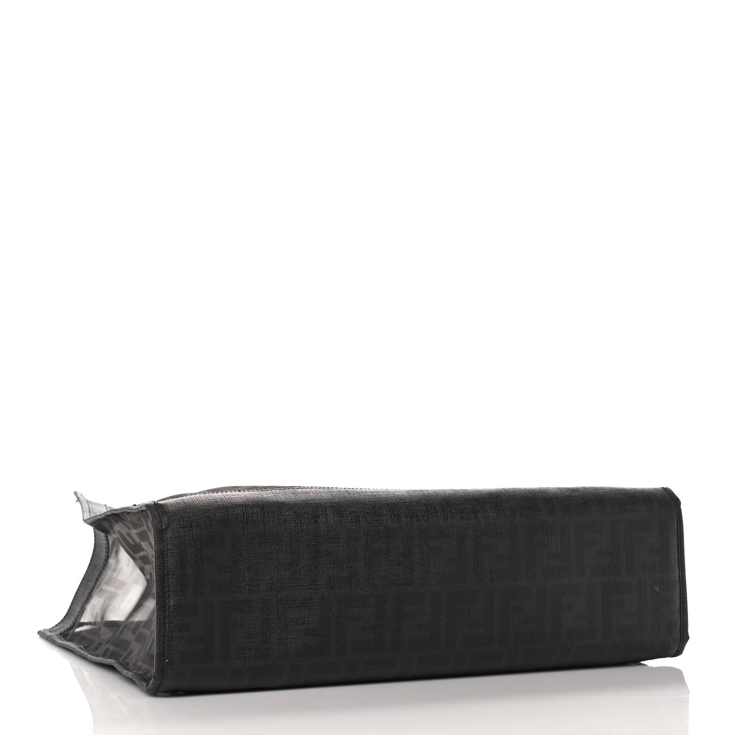 Mesh Glazed Fabric FF 1974 Tote Black