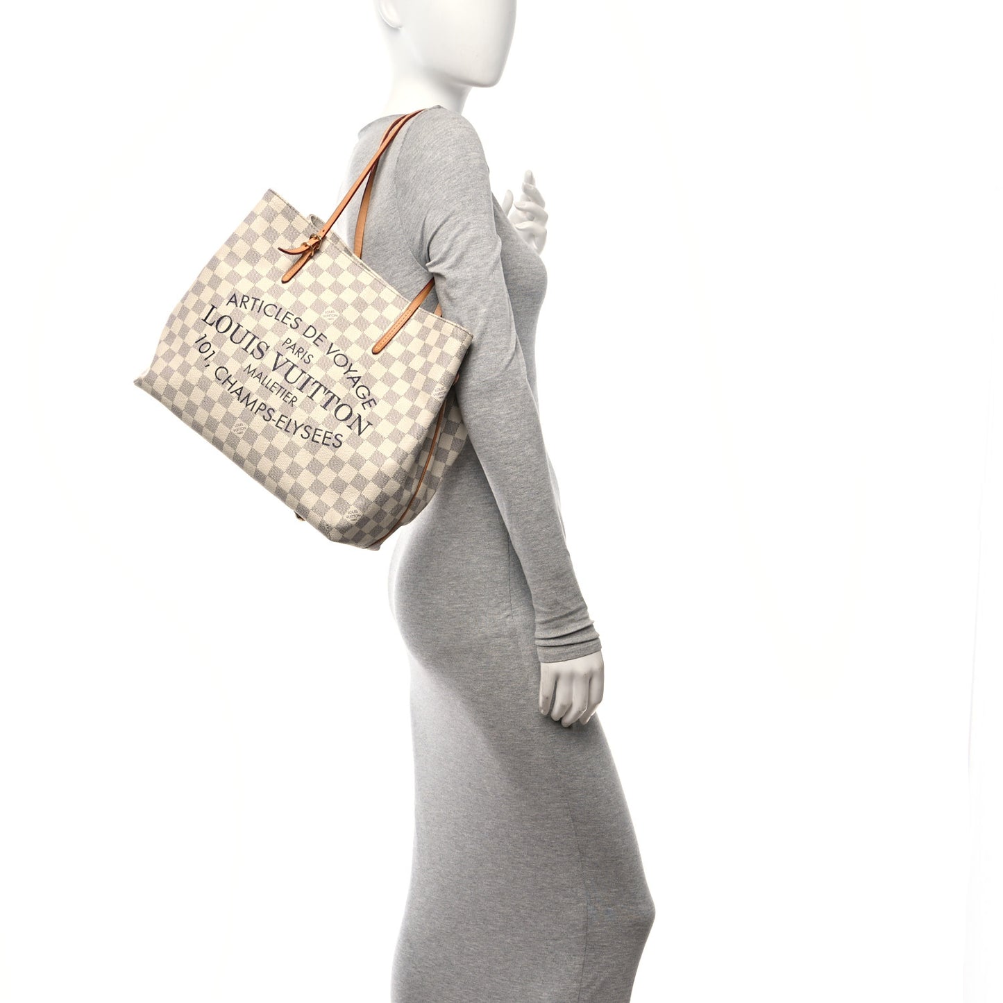 Damier Azur Cabas Adventure MM