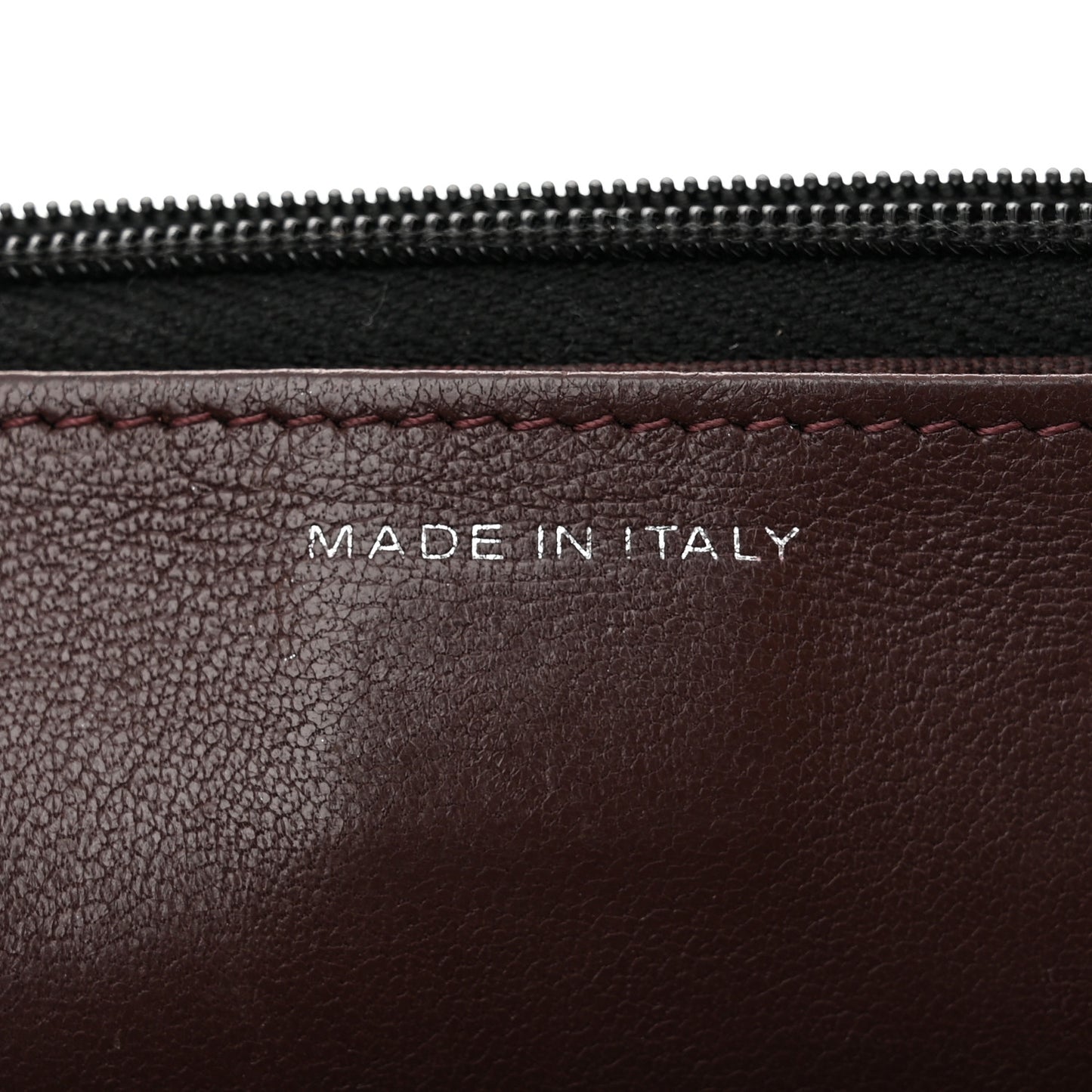Lambskin Quilted Wallet On Chain WOC Black