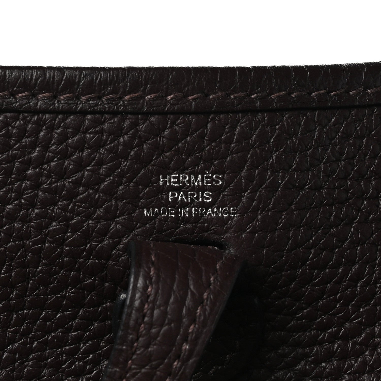 Hermes Taurillon Clemence Allegro Evelyne TPM Havane Rose Confetti White 6 of 11