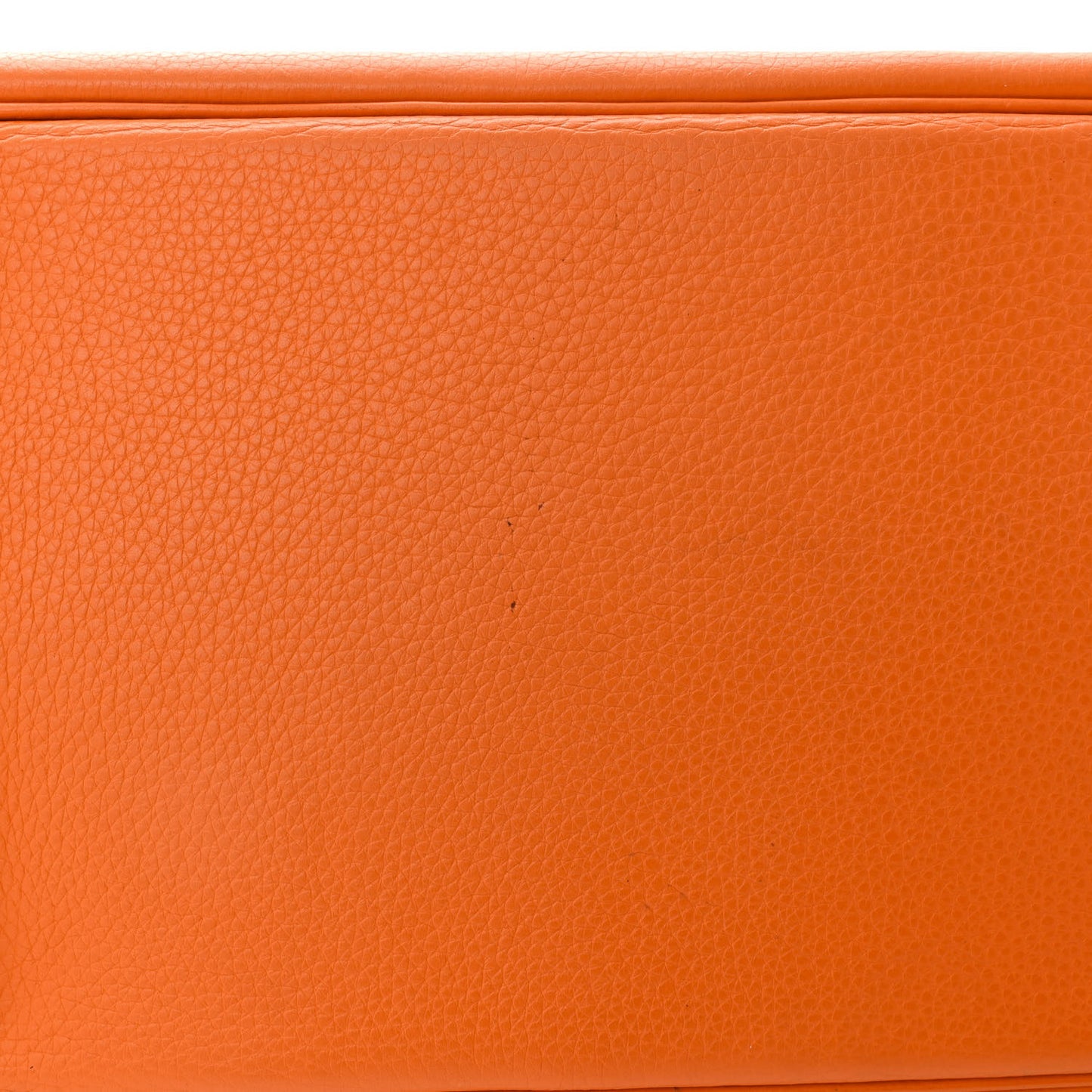 Taurillon Clemence Birkin 35 Orange