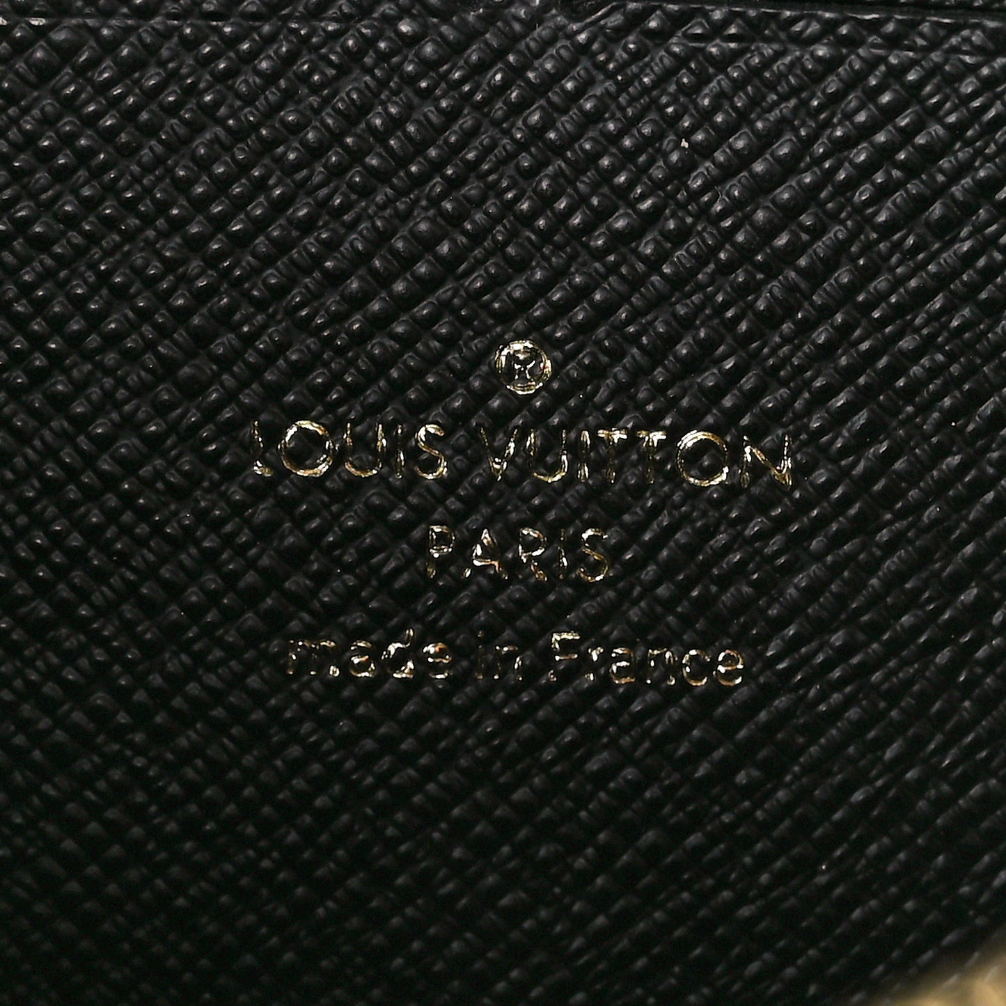 Epi Twist Belt Chain Wallet Black