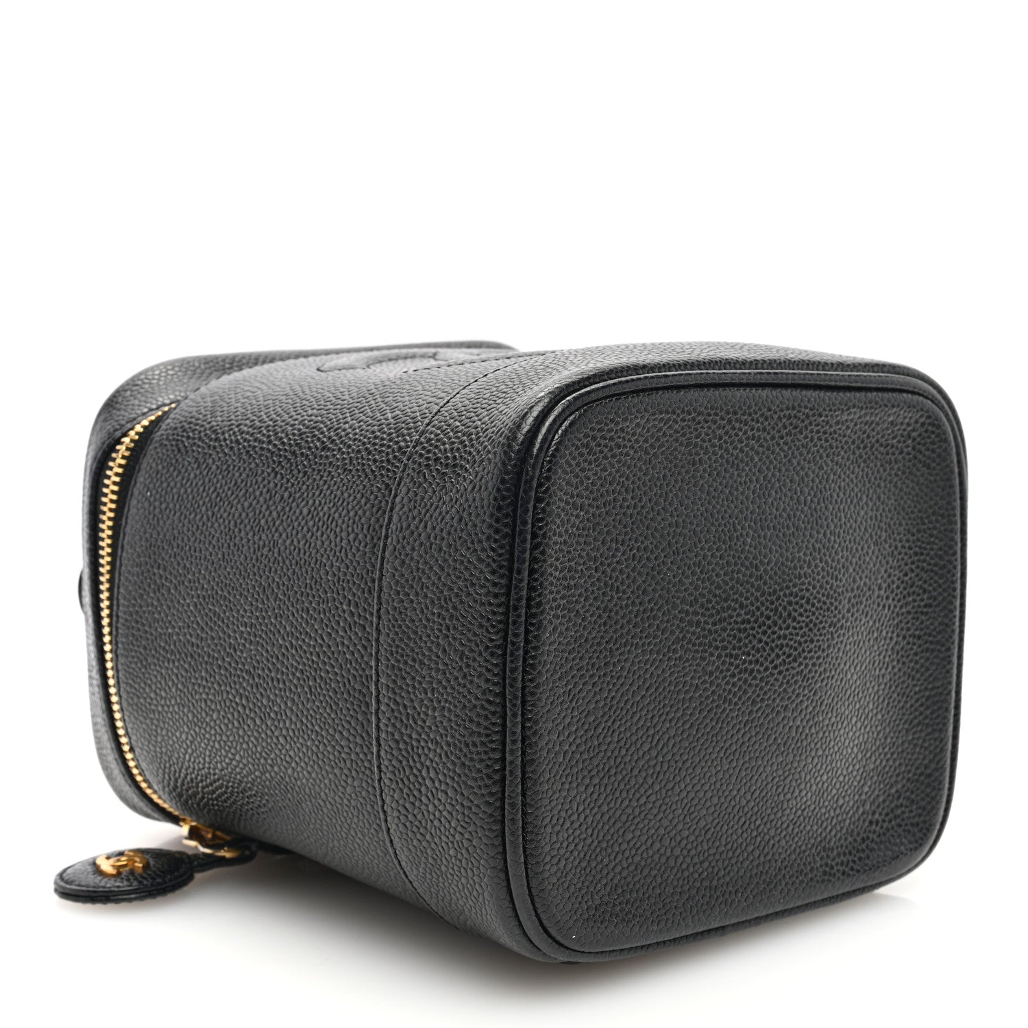 Chanel Caviar Cosmetic Vanity Bag Black 4 of 7