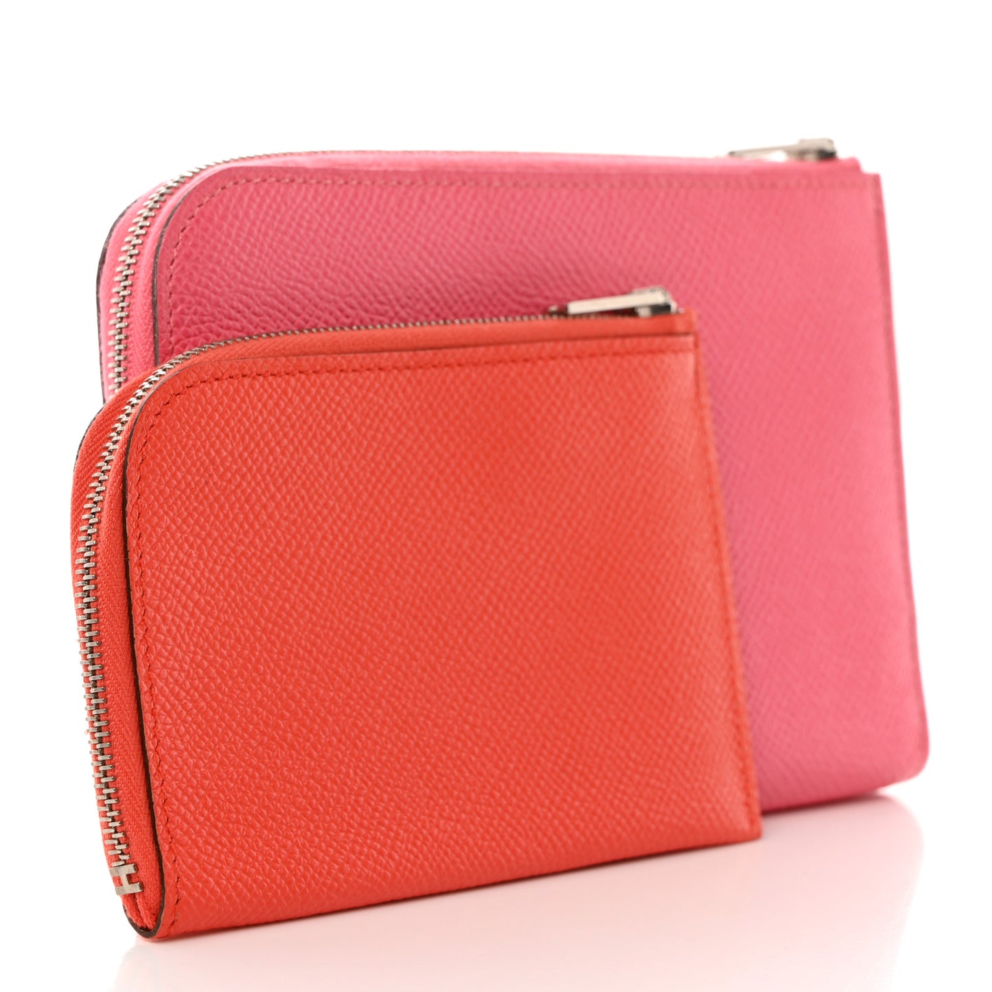 Epsom Remix Duo Wallet Rose Azalee Orange Poppy